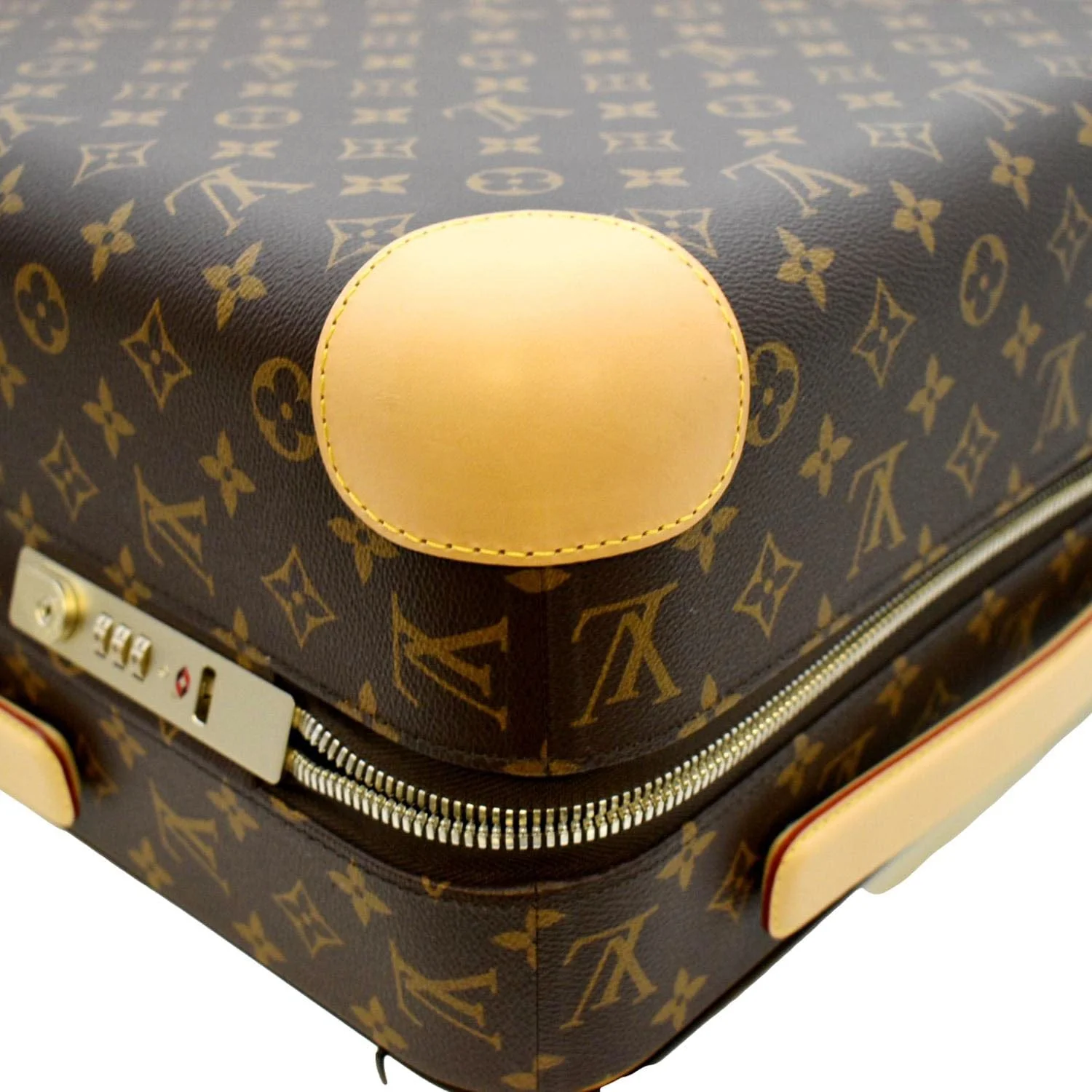 LOUIS VUITTON Horizon 55 Monogram Canvas Rolling Suitcase Brown - Image 5