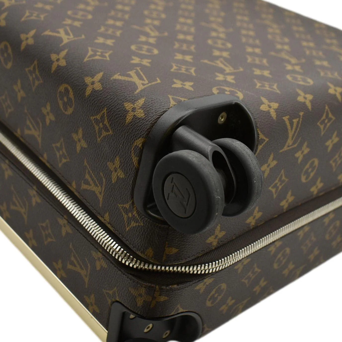 LOUIS VUITTON Horizon 55 Monogram Canvas Rolling Suitcase Brown - Image 6
