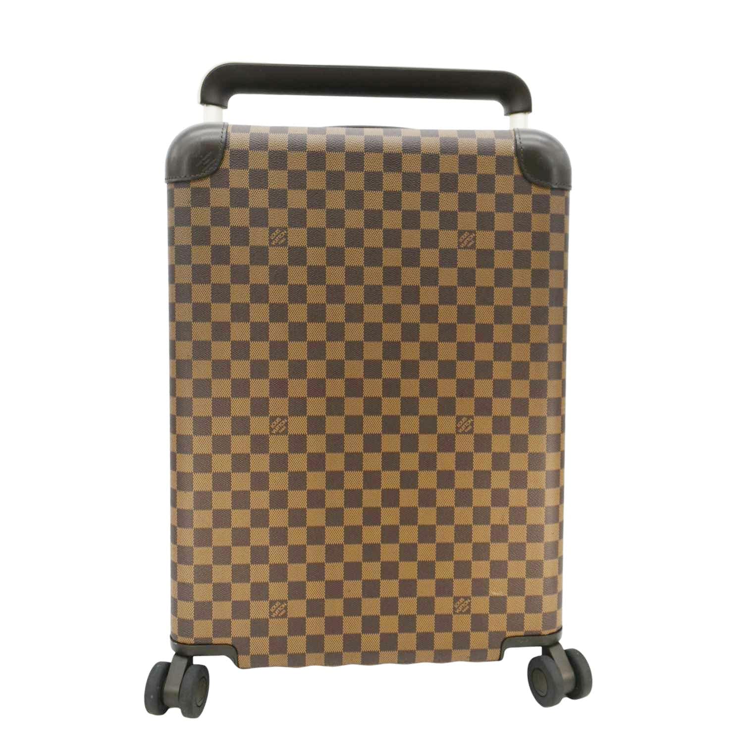 LOUIS VUITTON Horizon 55 Damier Ebene Rolling Suitcase Brown