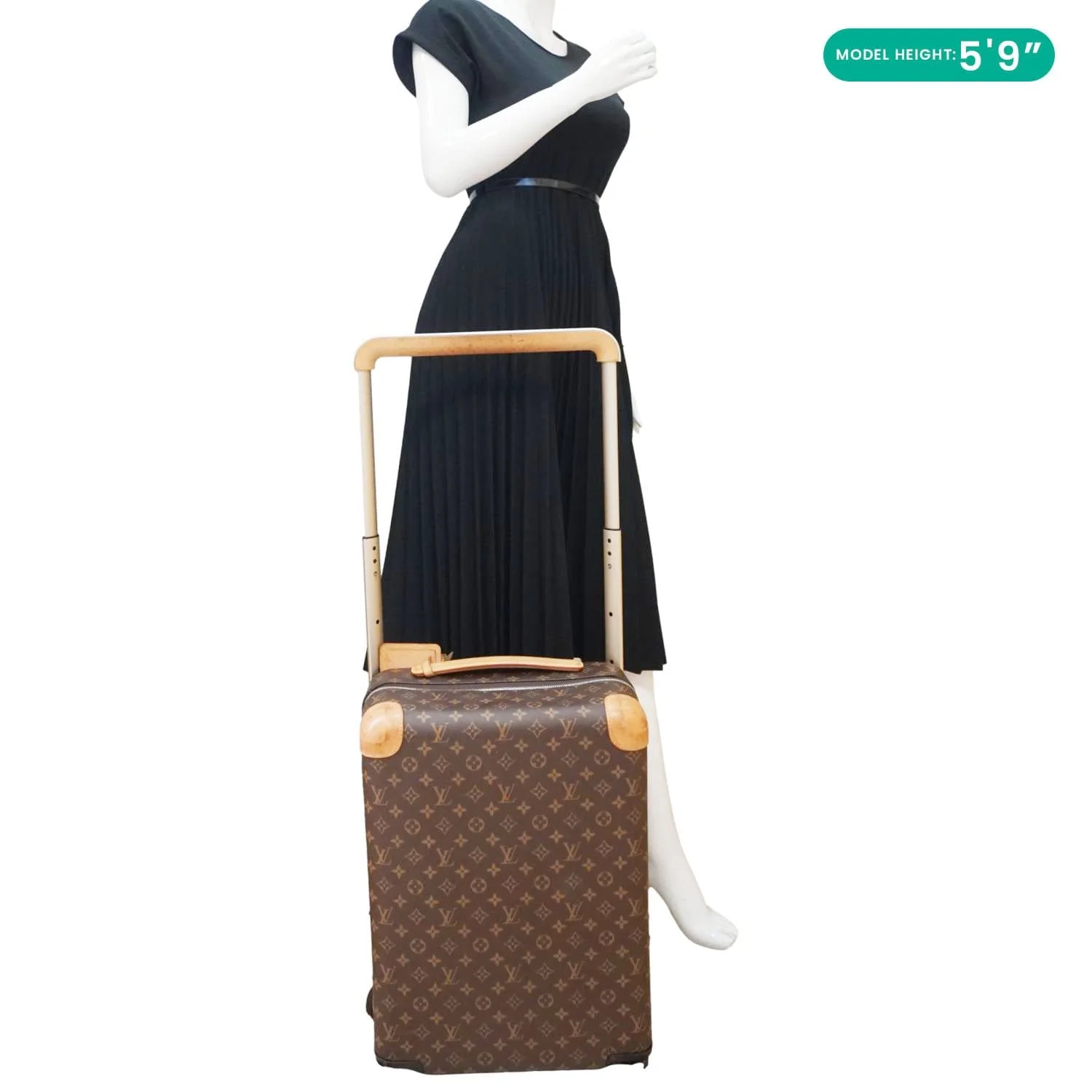 LOUIS VUITTON Horizon 55 Monogram Canvas Travel Bag Brown - Image 2