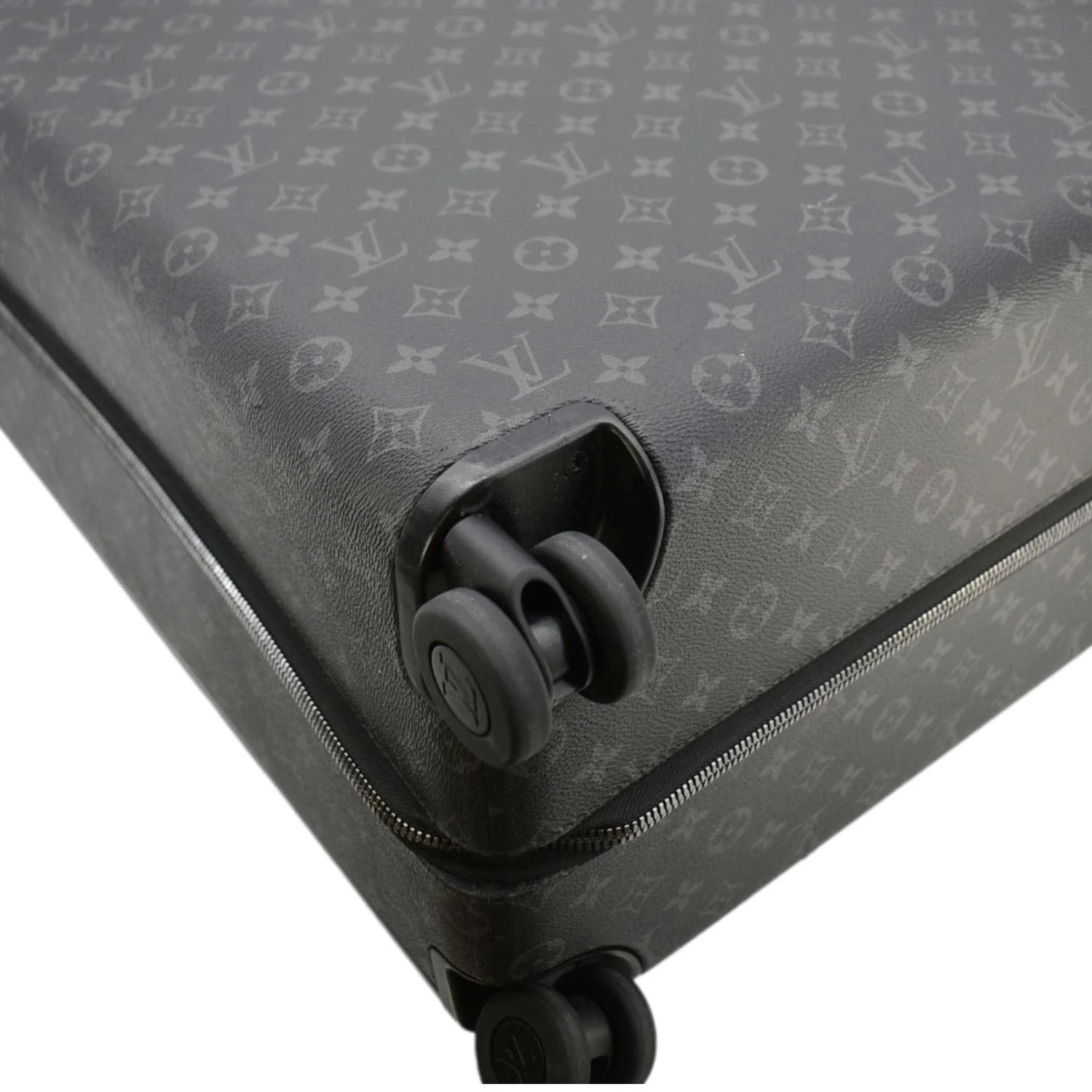 LOUIS VUITTON Horizon 70 Monogram Eclipse Canvas Rolling Suitcase Black - Image 12