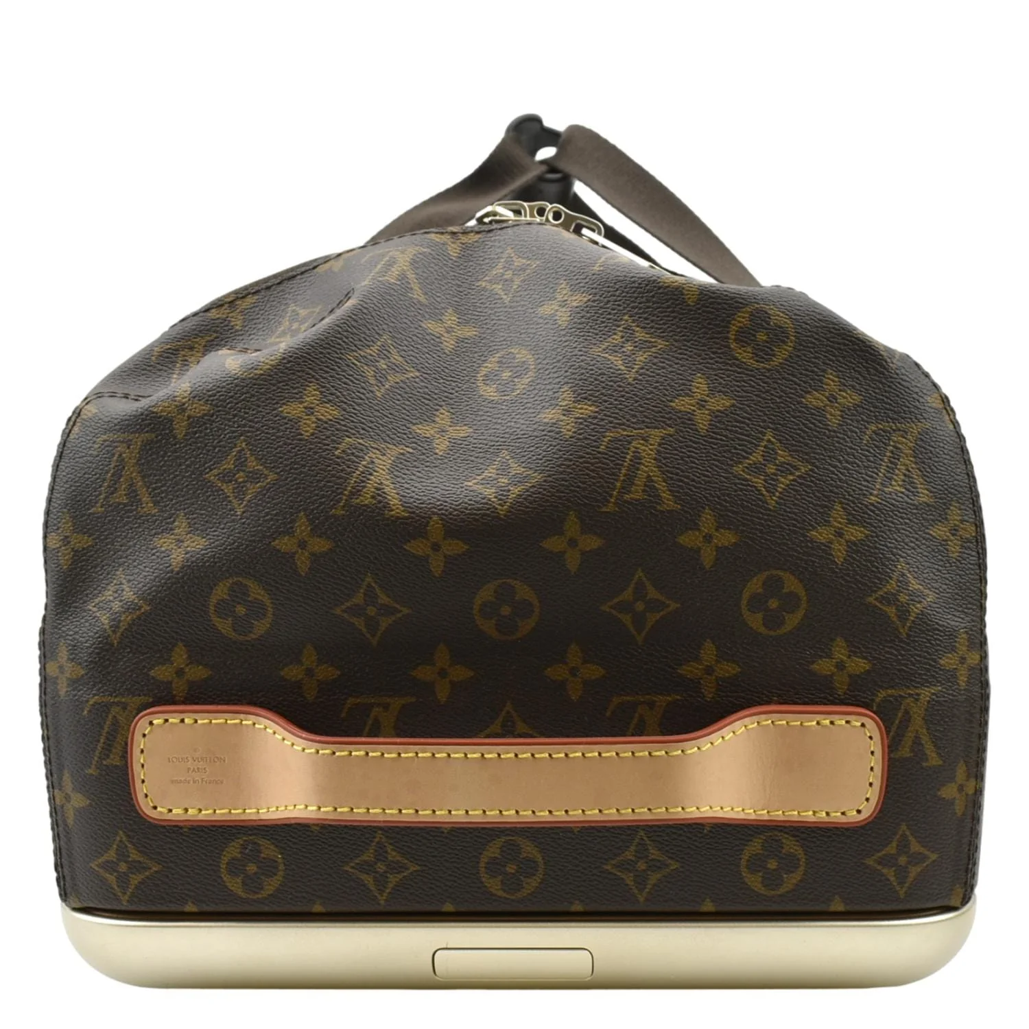 LOUIS VUITTON Horizon Soft 55 Monogram Canvas Rolling Duffle Bag Brown - Image 5
