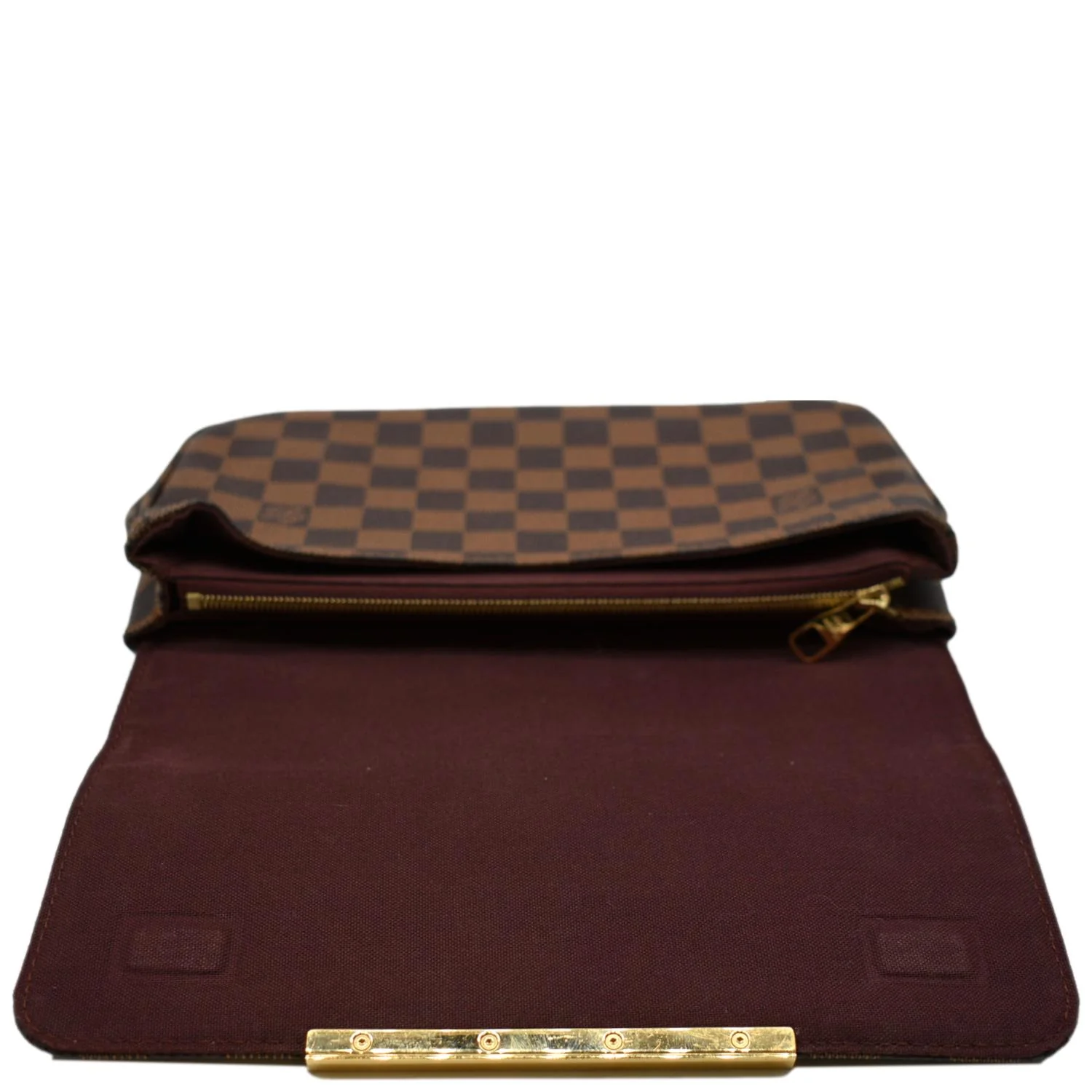 LOUIS VUITTON Hoxton PM Damier Ebene Crossbody Bag Brown - Image 11