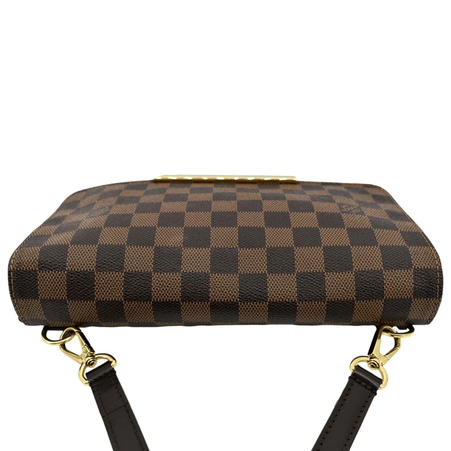 LOUIS VUITTON Hoxton PM Damier Ebene Crossbody Bag Brown - Image 5