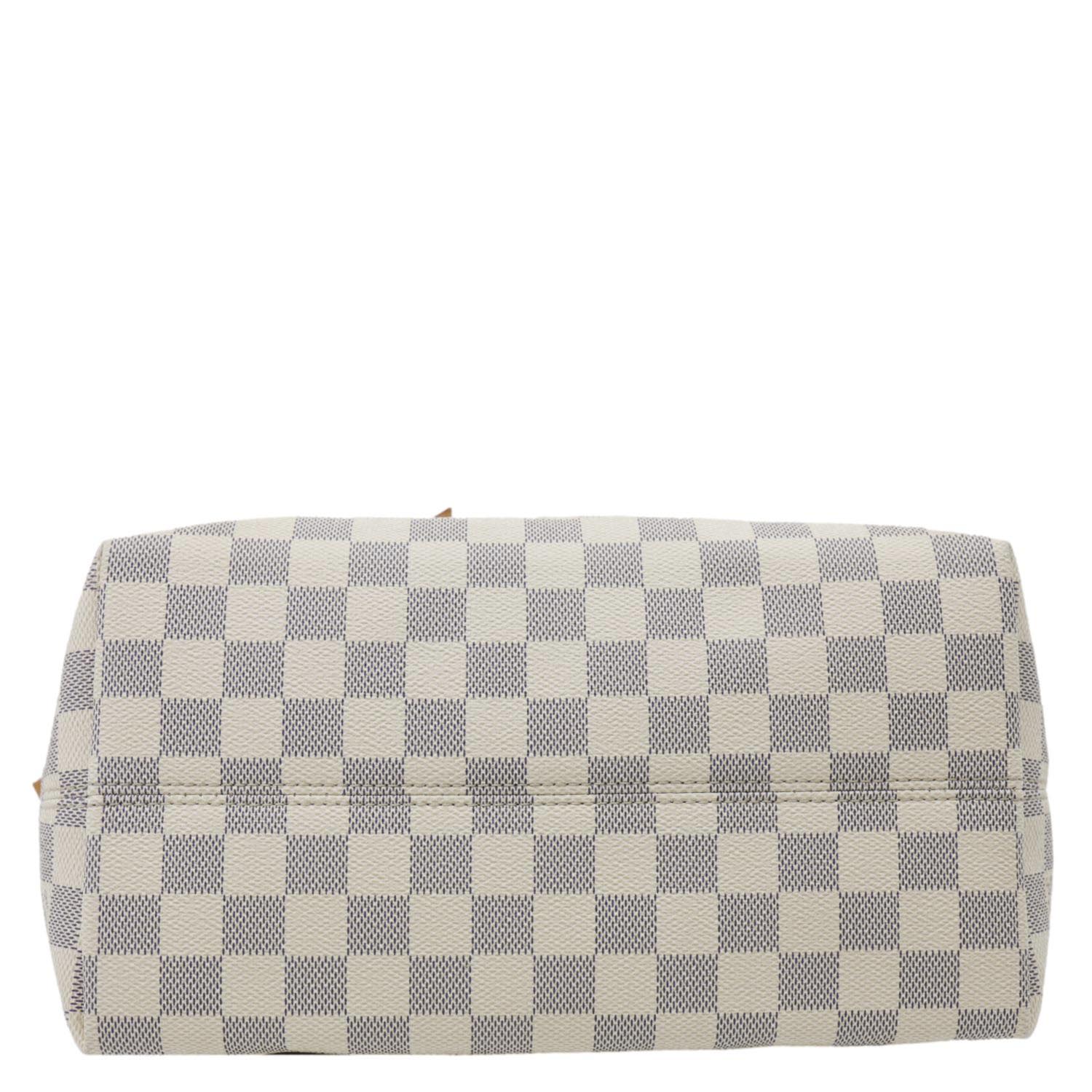 LOUIS VUITTON Iena PM Damier Azur Shoulder Bag Rose Ballerine - Image 9