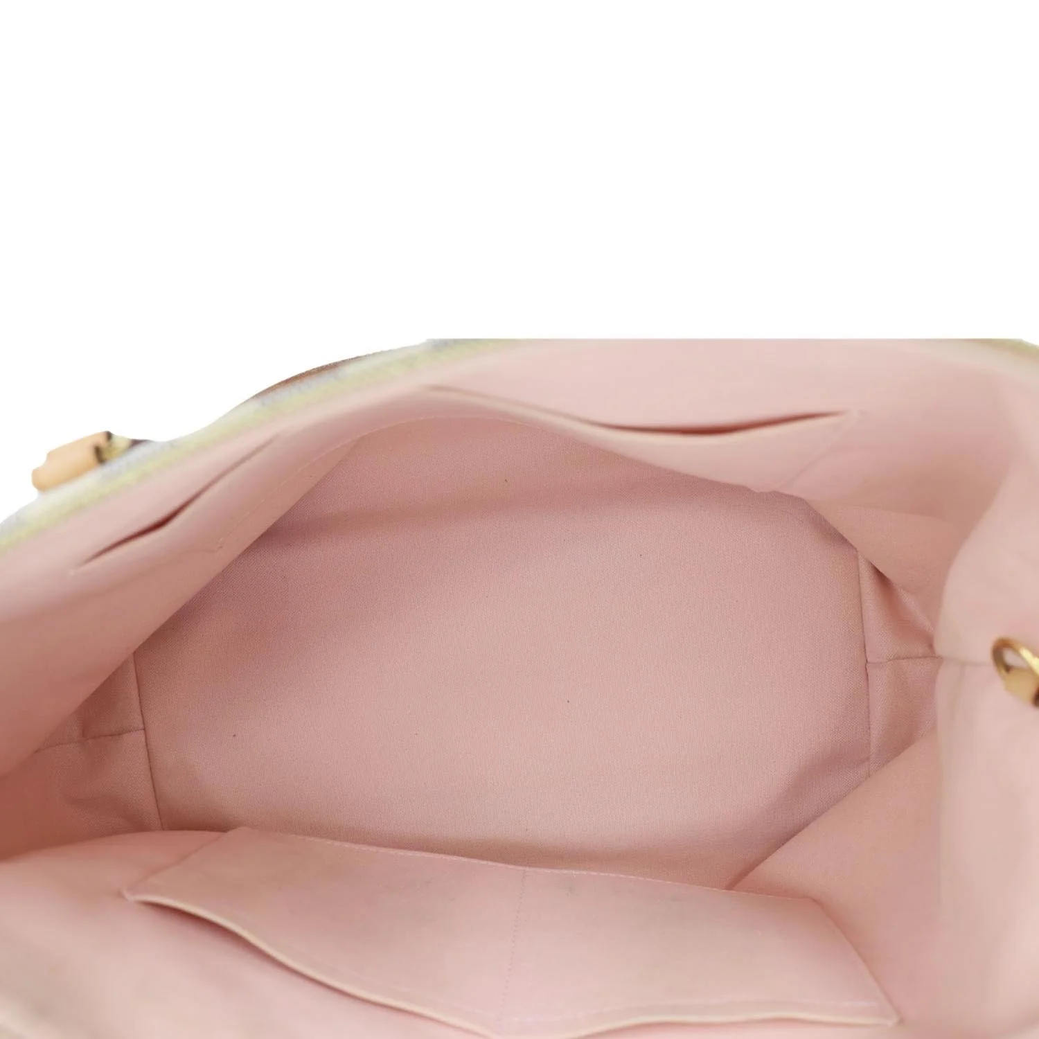 LOUIS VUITTON Iena MM Damier Azur Shoulder Bag Rose Ballerine - Image 11