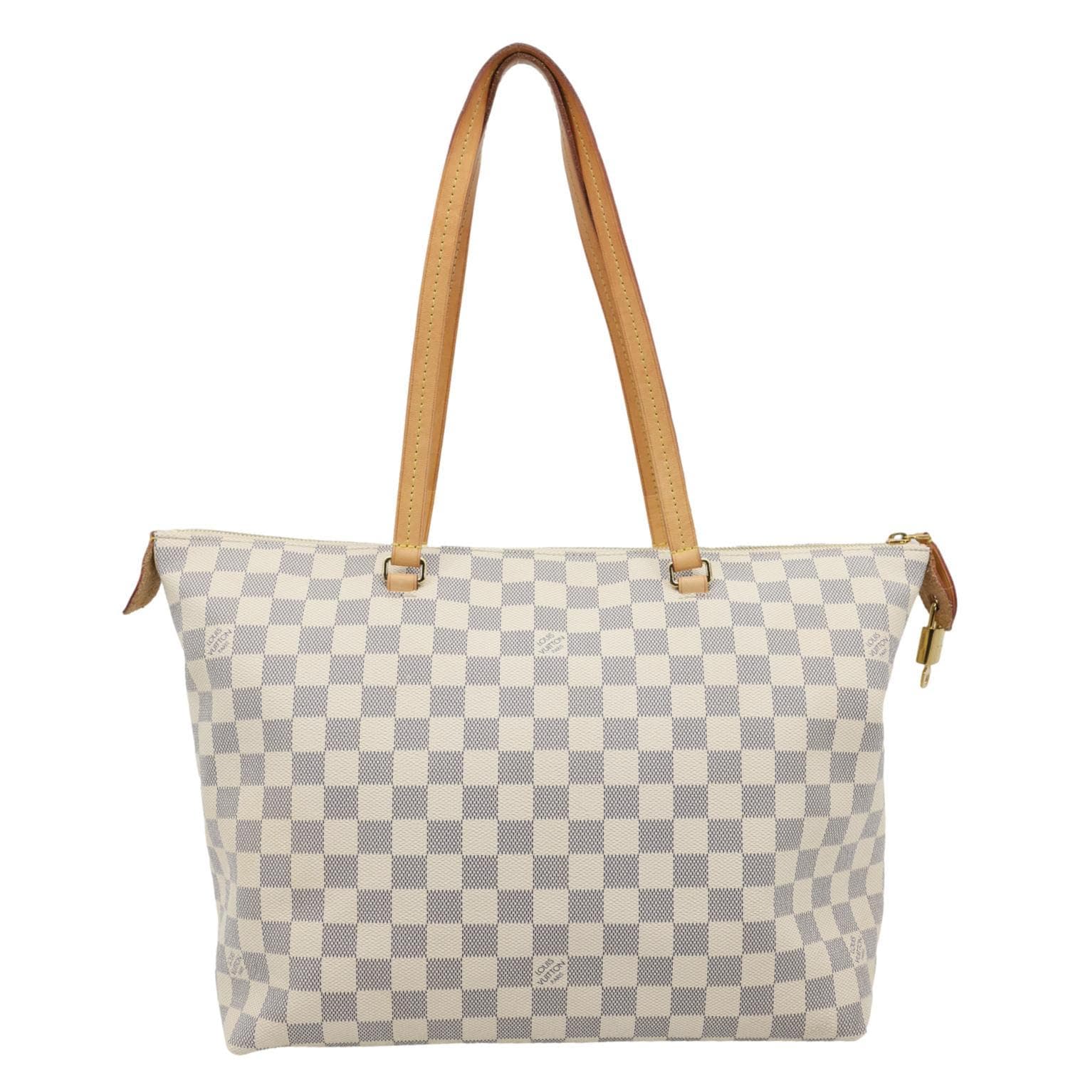 LOUIS VUITTON Iena MM Damier Azur Shoulder Bag Rose Ballerine - Image 2