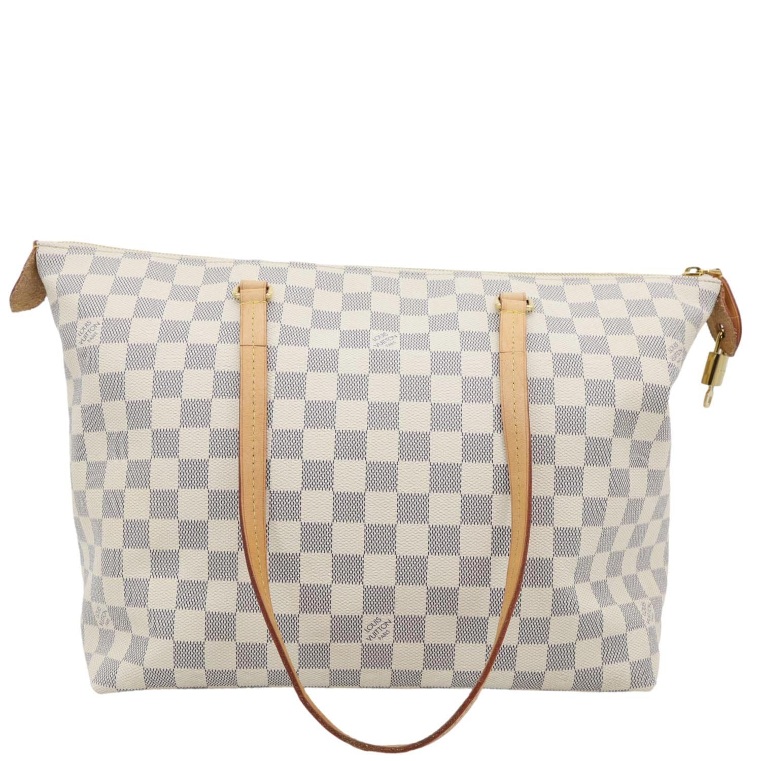LOUIS VUITTON Iena MM Damier Azur Shoulder Bag Rose Ballerine - Image 5