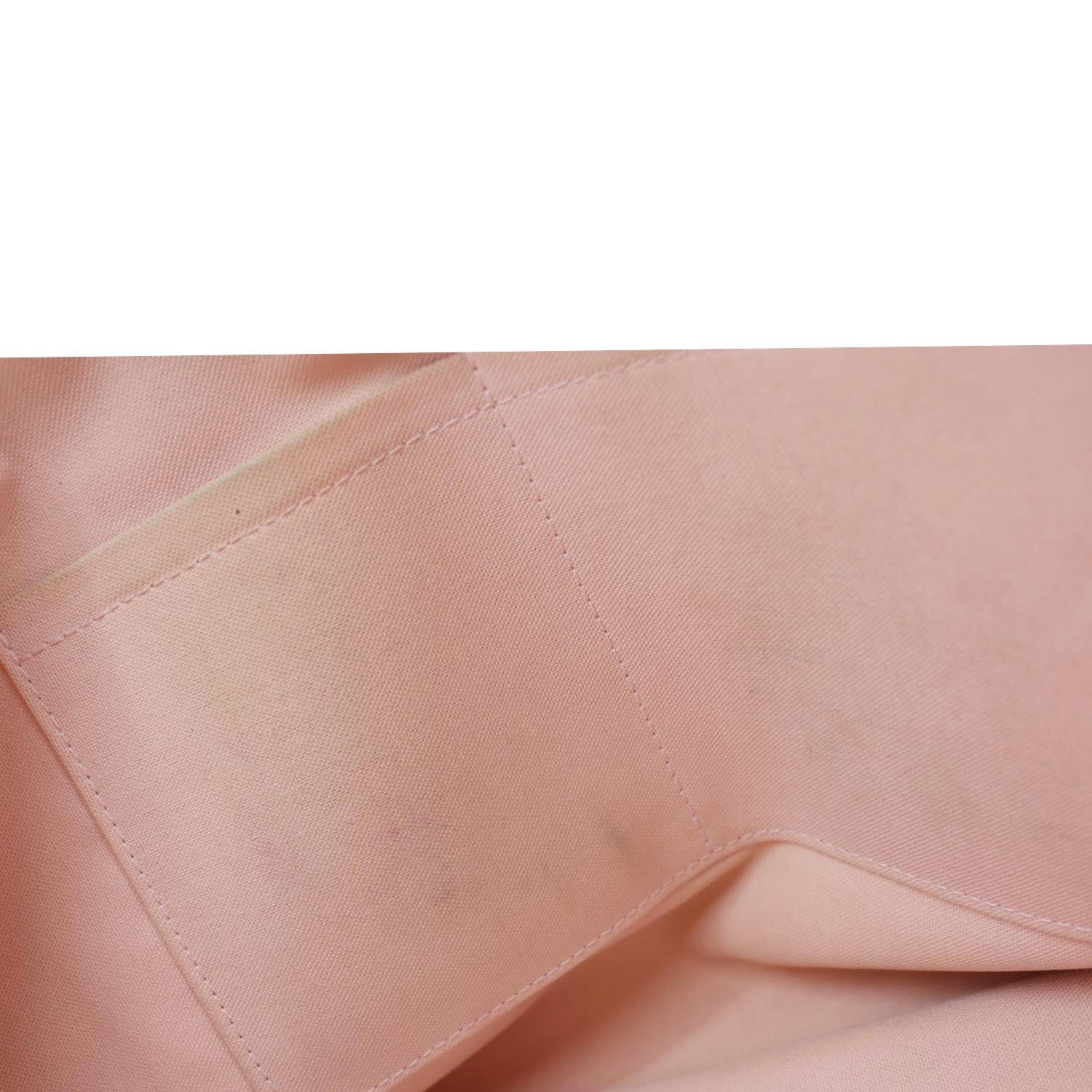 LOUIS VUITTON Iena MM Damier Azur Shoulder Bag Rose Ballerine - Image 6