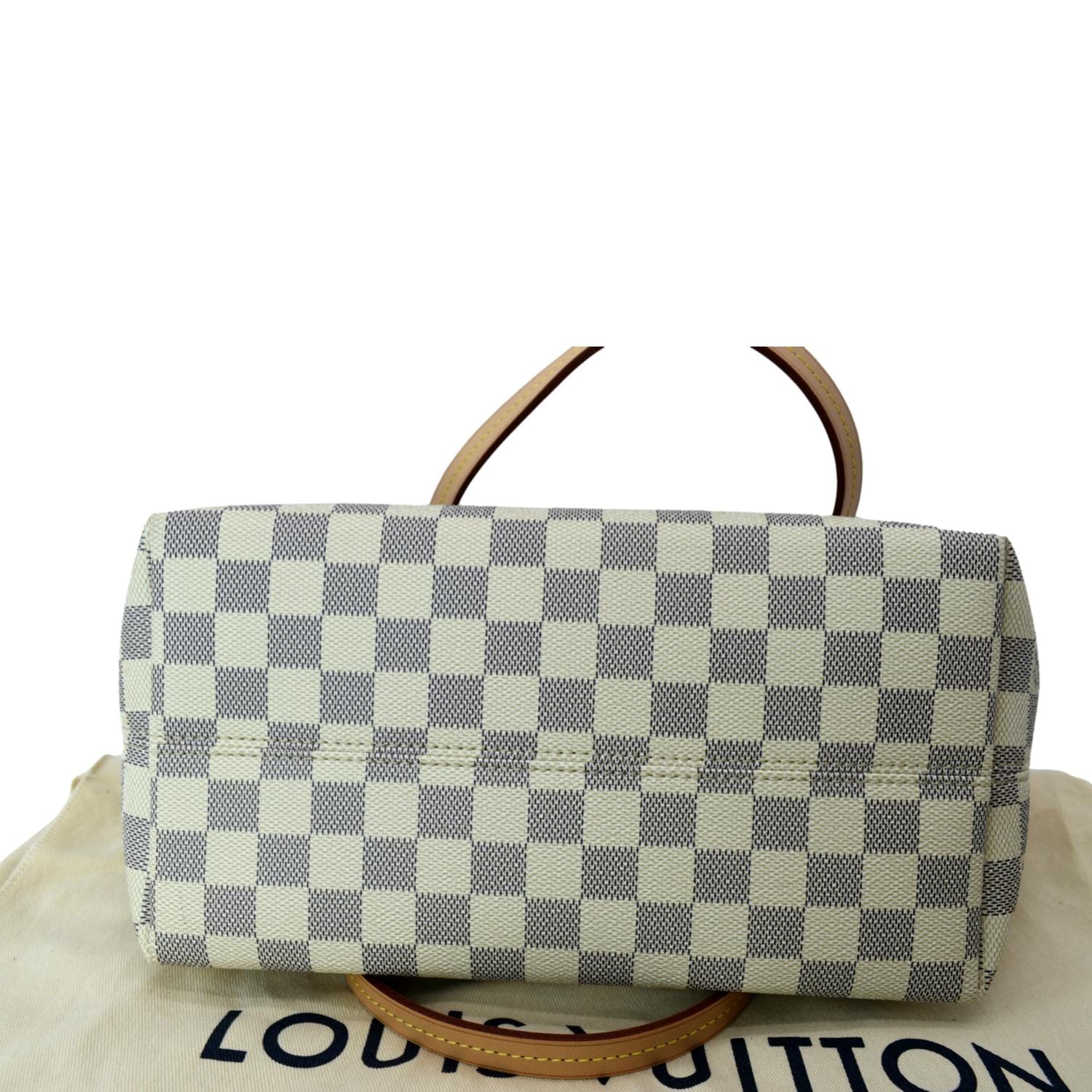 LOUIS VUITTON Iena PM Damier Azur Shoulder Bag White - Image 7