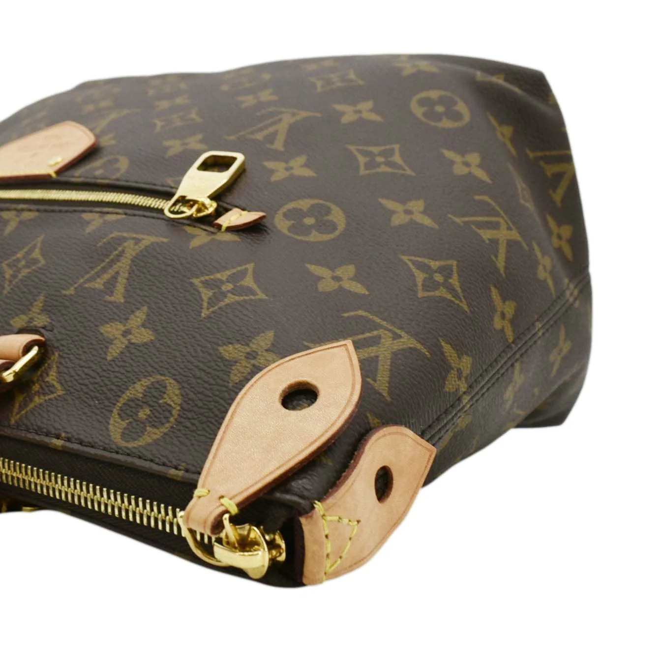 LOUIS VUITTON Iena PM Monogram Canvas Shoulder Bag Brown - Image 6