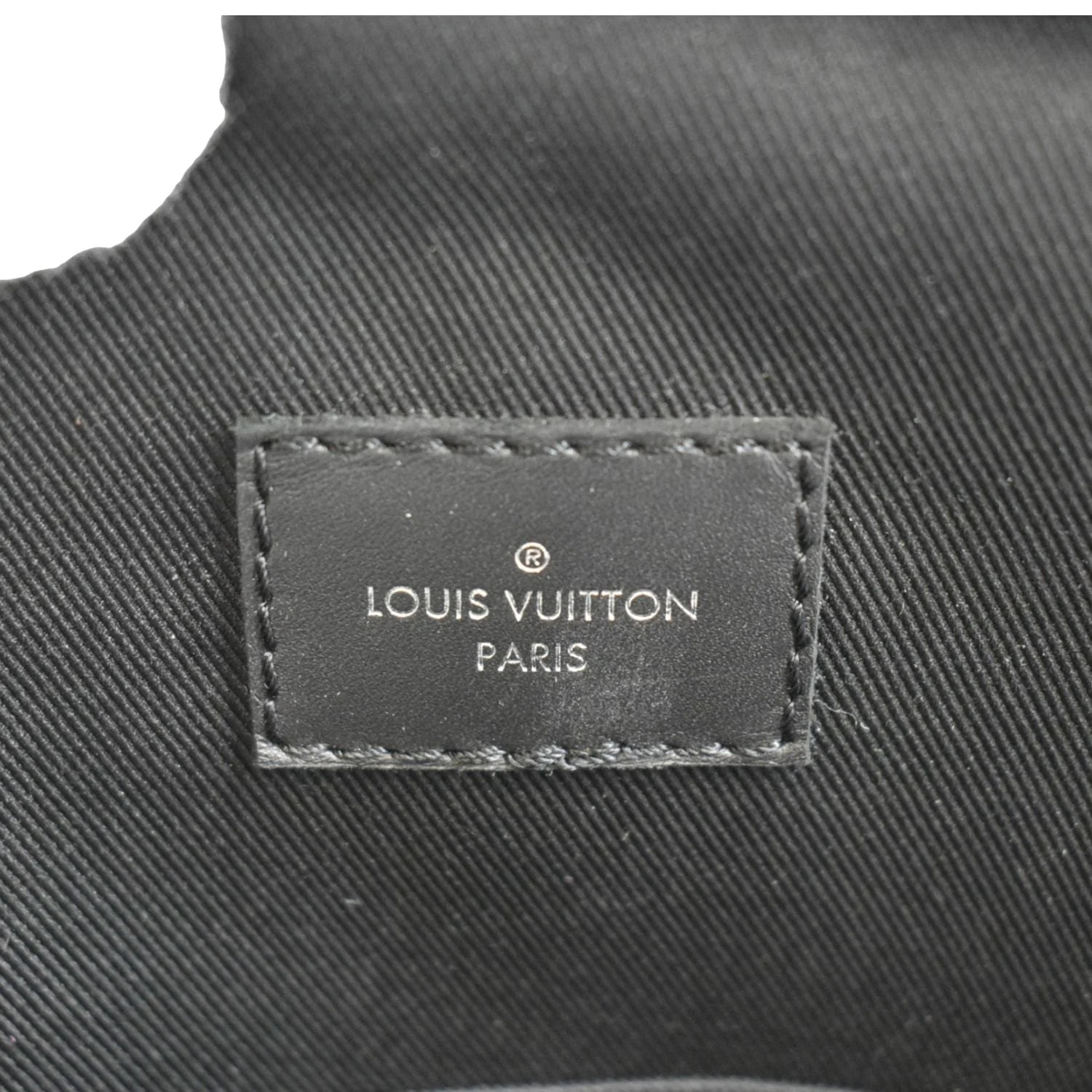 LOUIS VUITTON Avenue Sling Damier Infini Leather Backpack Bag Black - Image 12