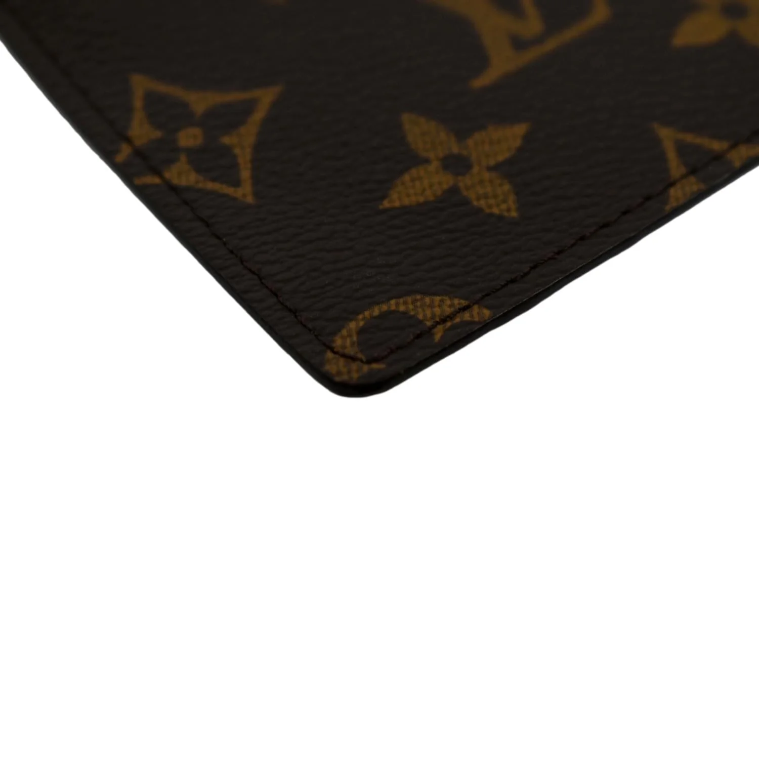 LOUIS VUITTON Felicie Zippered Monogram Canvas Insert Pouch Brown - Image 5