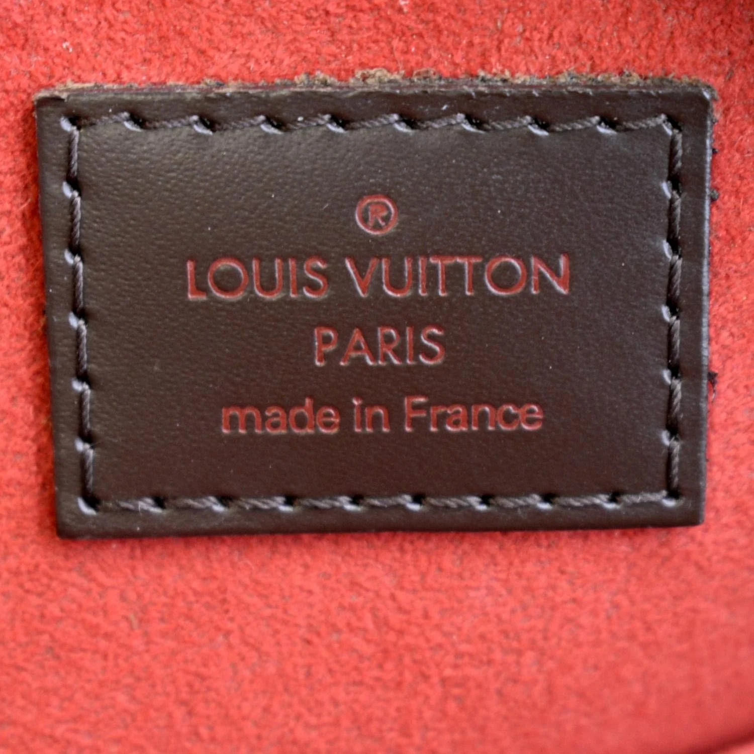 LOUIS VUITTON Ipanema GM Damier Ebene Crossbody Bag Brown - Image 13