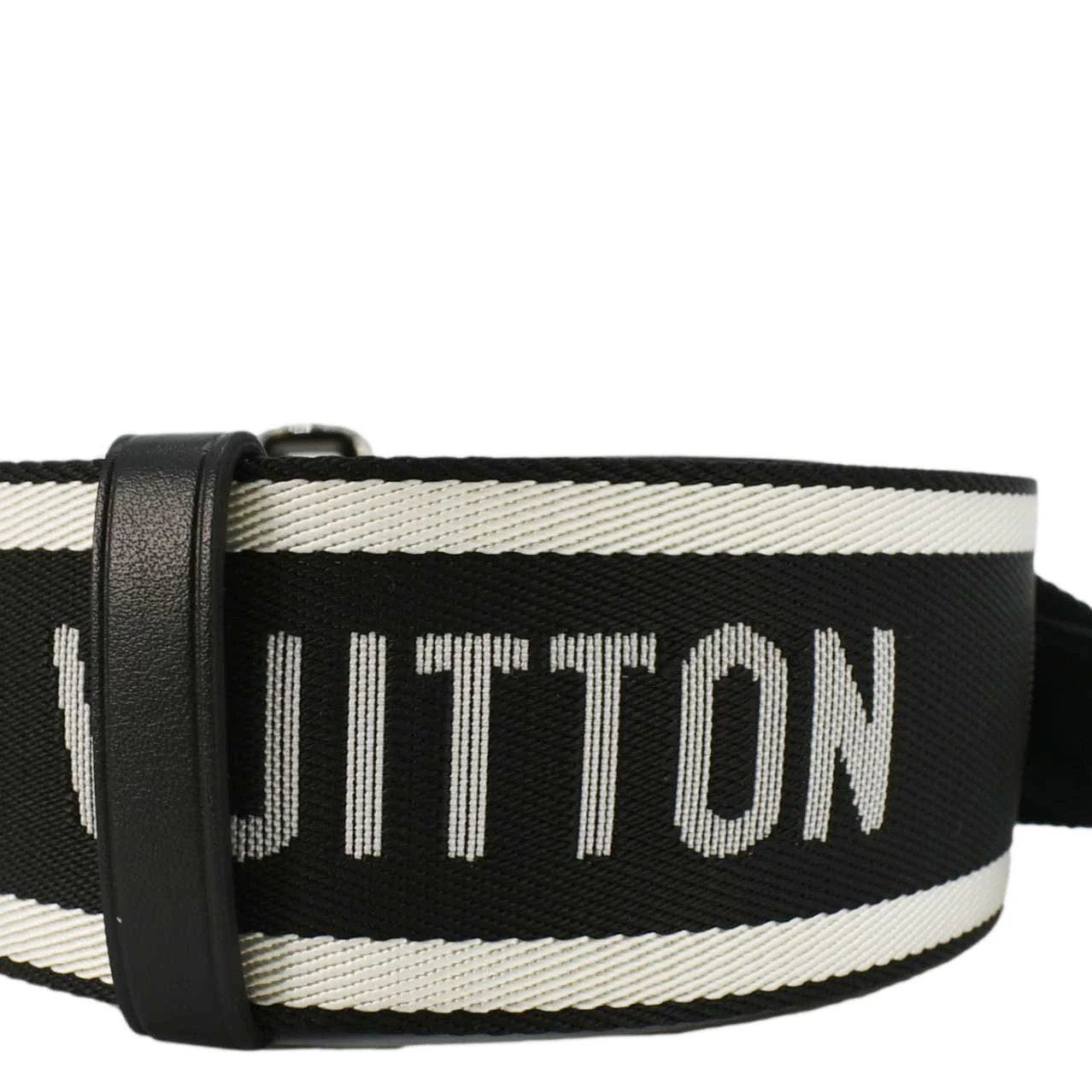 LOUIS VUITTON Jacquard Strap Black Size 40 - Image 6