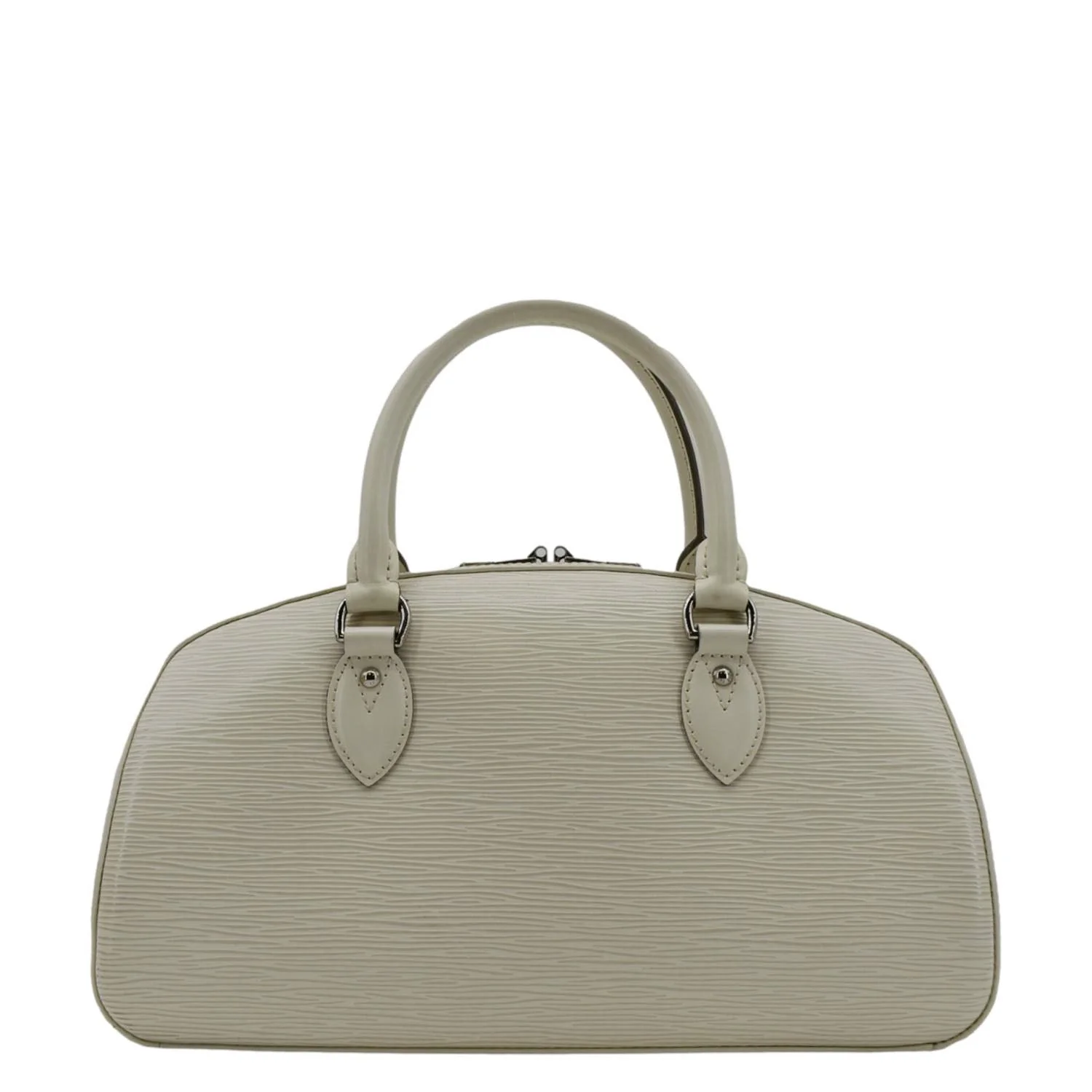 LOUIS VUITTON Jasmine Epi Leather Satchel Bag Off White - Image 4