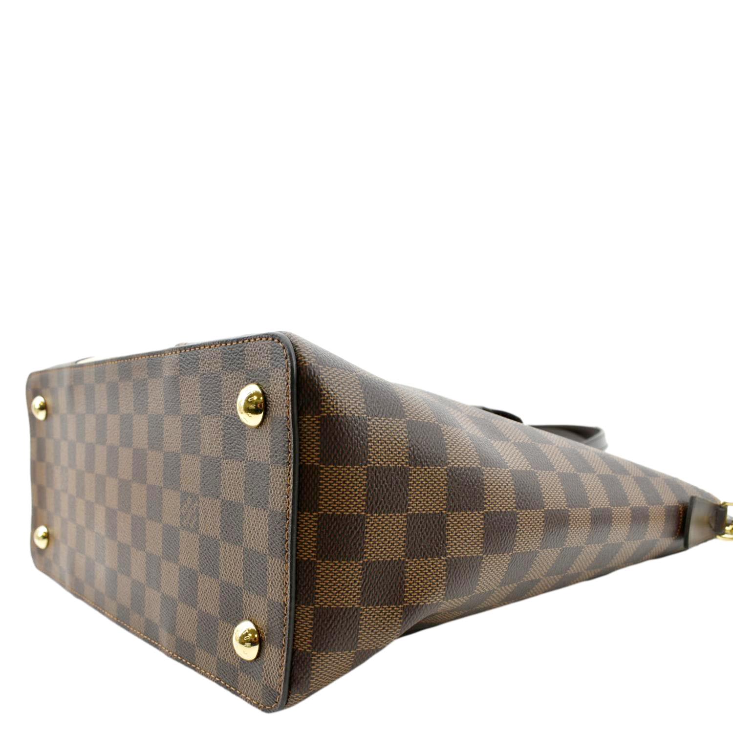 LOUIS VUITTON Jersey Damier Ebene Tote Shoulder Bag Creme - Image 7