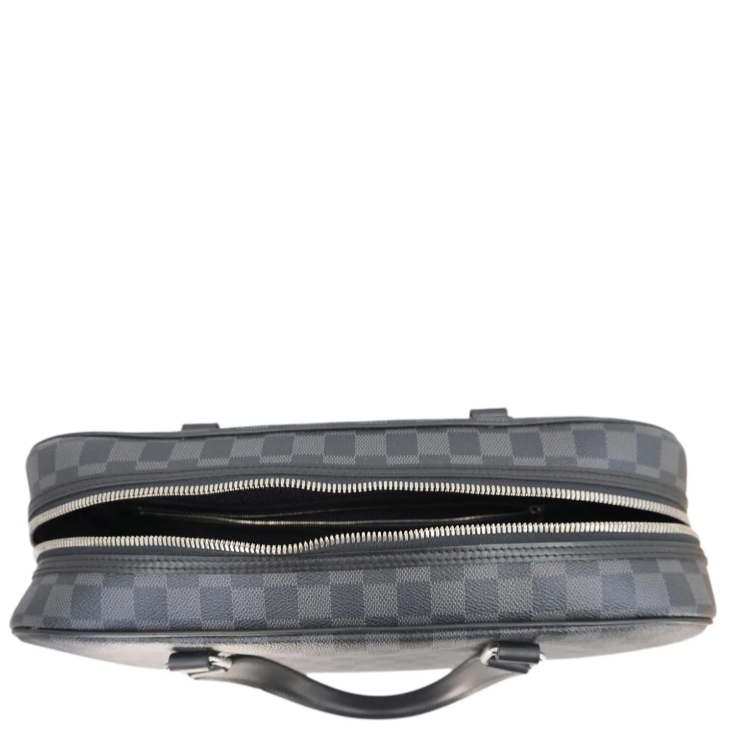 LOUIS VUITTON Jorn Damier Graphite Briefcase Bag Black - Image 11