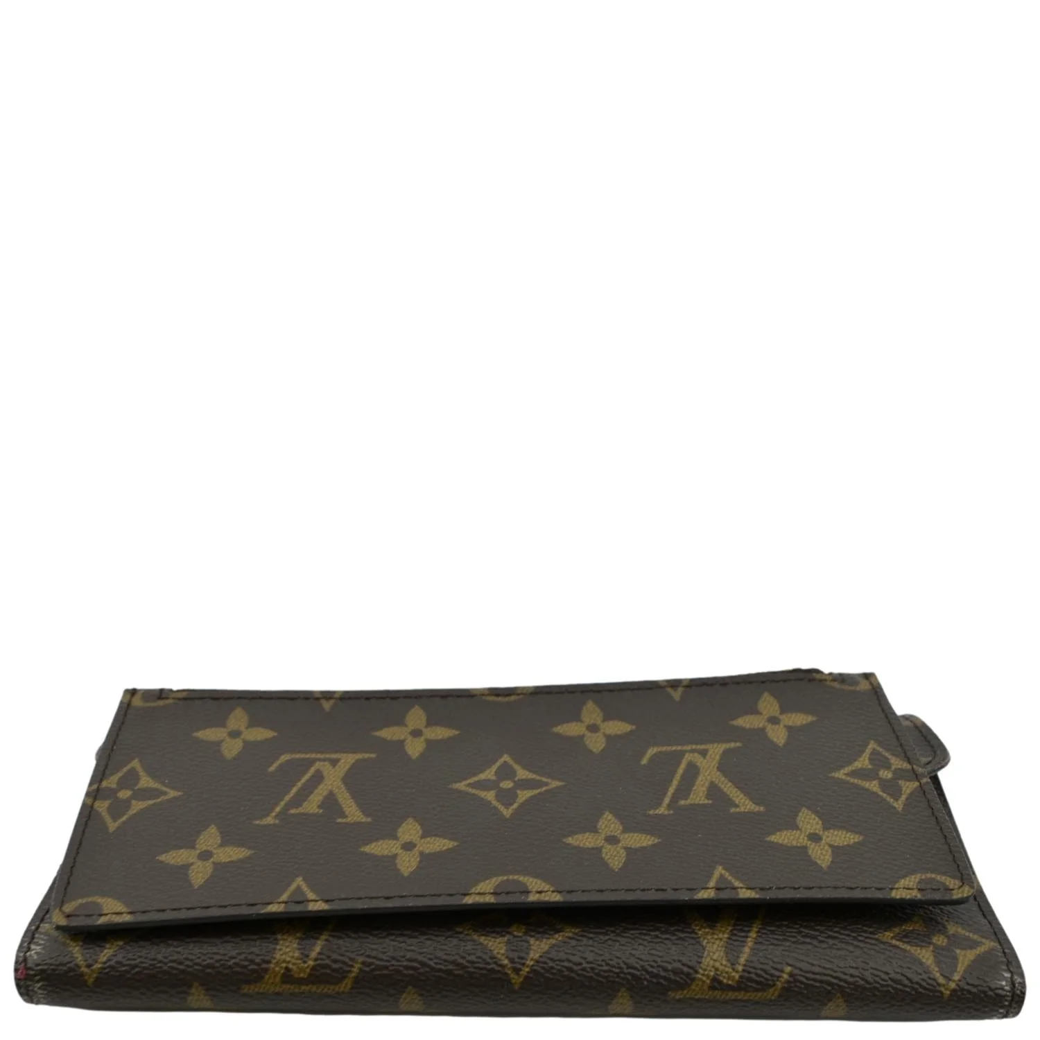 LOUIS VUITTON Josephine Monogram Canvas Wallet Brown - Image 9