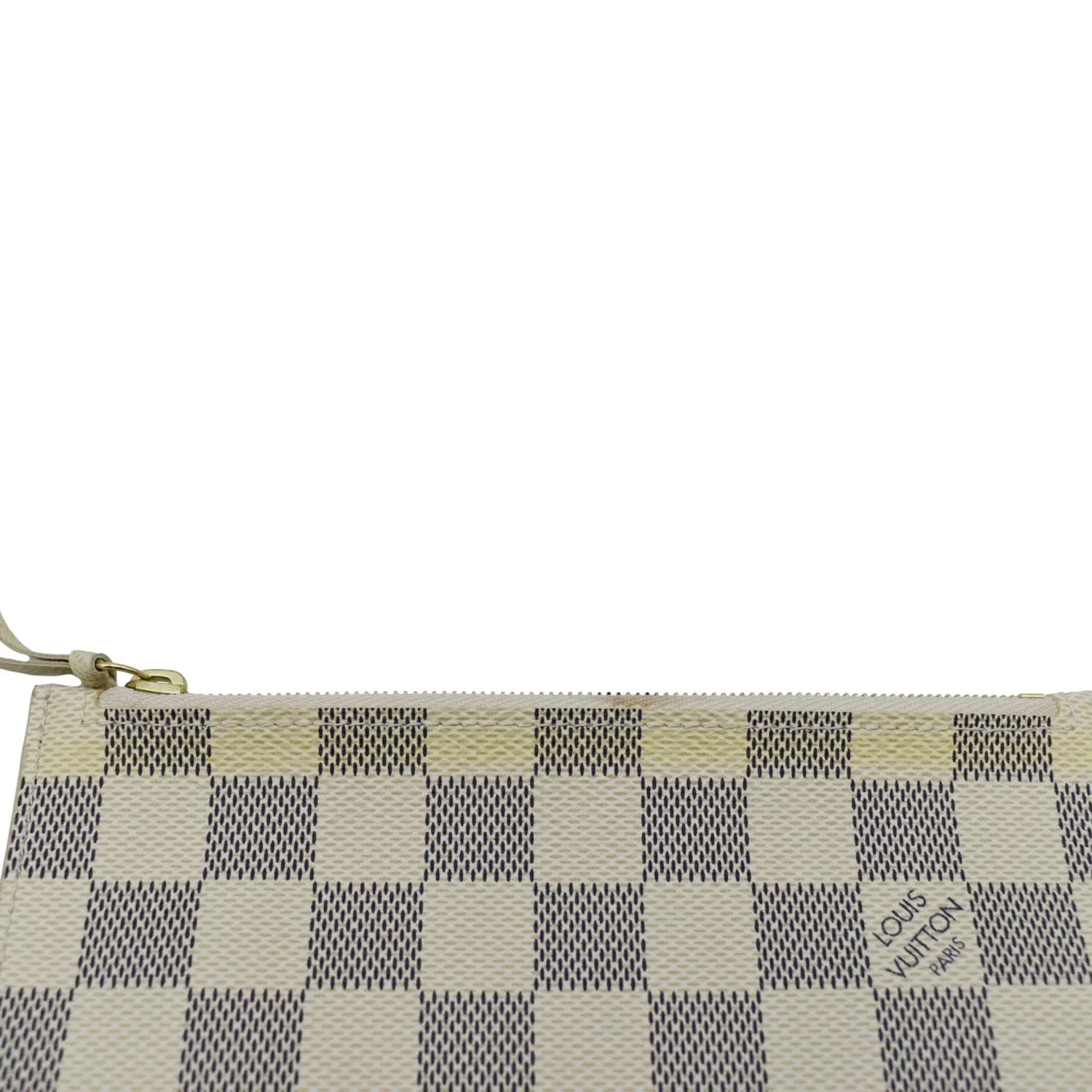 LOUIS VUITTON Josephine Damier Azur Wallet White - Image 11