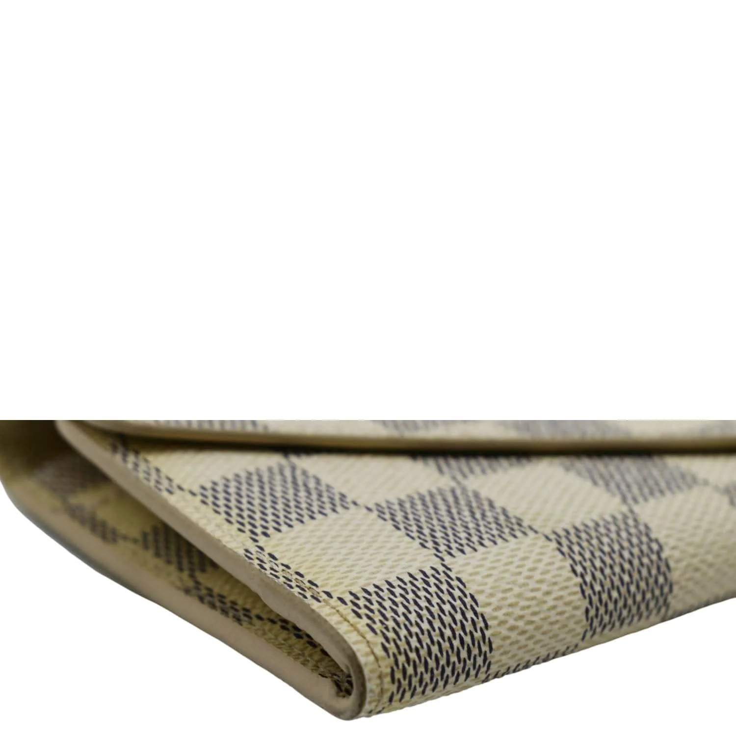 LOUIS VUITTON Josephine Damier Azur Wallet White - Image 6