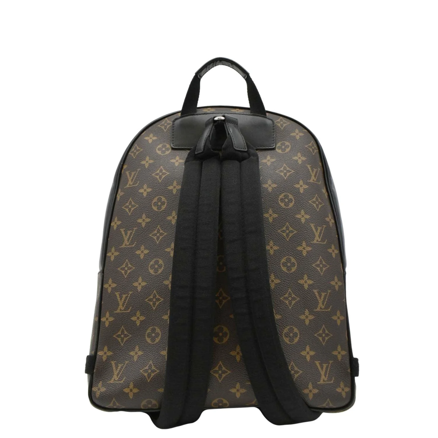 LOUIS VUITTON Josh Monogram Canvas Backpack Bag Brown - Image 4