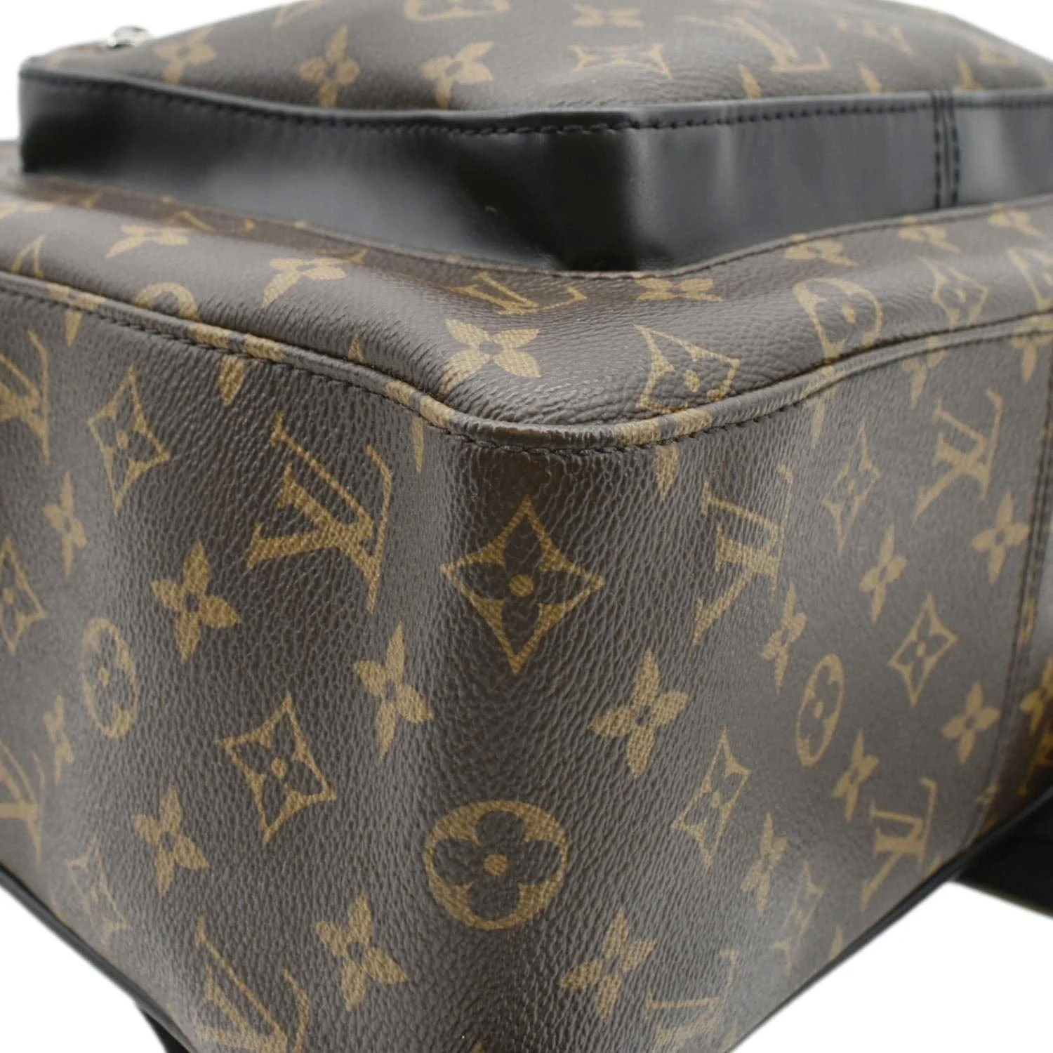 LOUIS VUITTON Josh Monogram Canvas Backpack Bag Brown - Image 9
