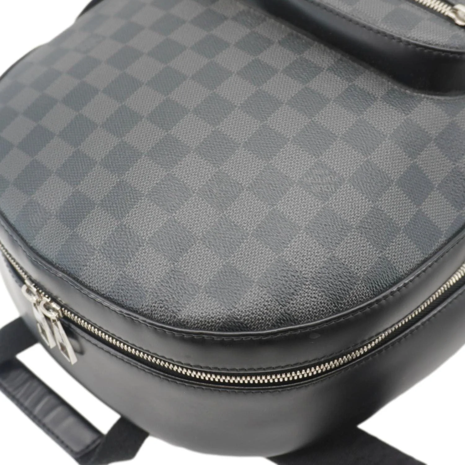 LOUIS VUITTON Josh Damier Graphite Backpack Black - Image 7