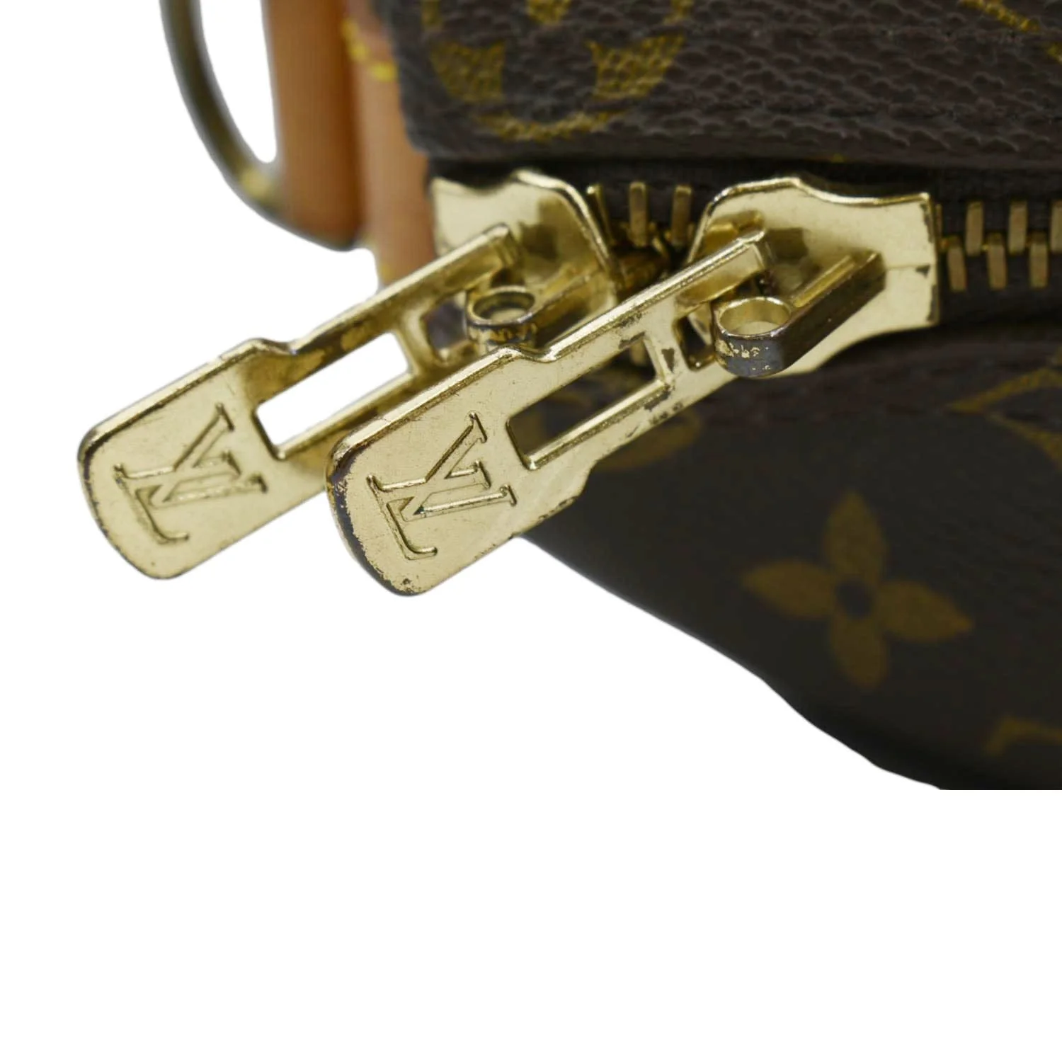 LOUIS VUITTON Keepall 50 Bandouliere Monogram Canvas Travel Bag Brown - Image 11