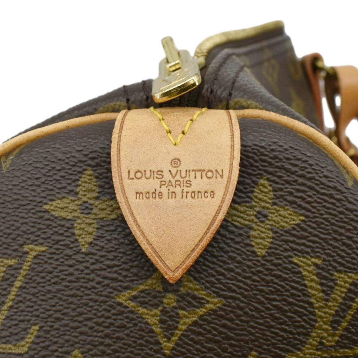 LOUIS VUITTON Keepall 45 Monogram Canvas Travel Bag Brown - Image 12