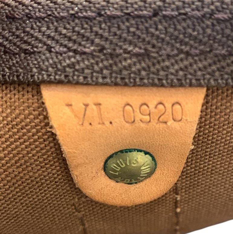 LOUIS VUITTON Keepall 45 Monogram Canvas Travel Bag Brown - Image 13