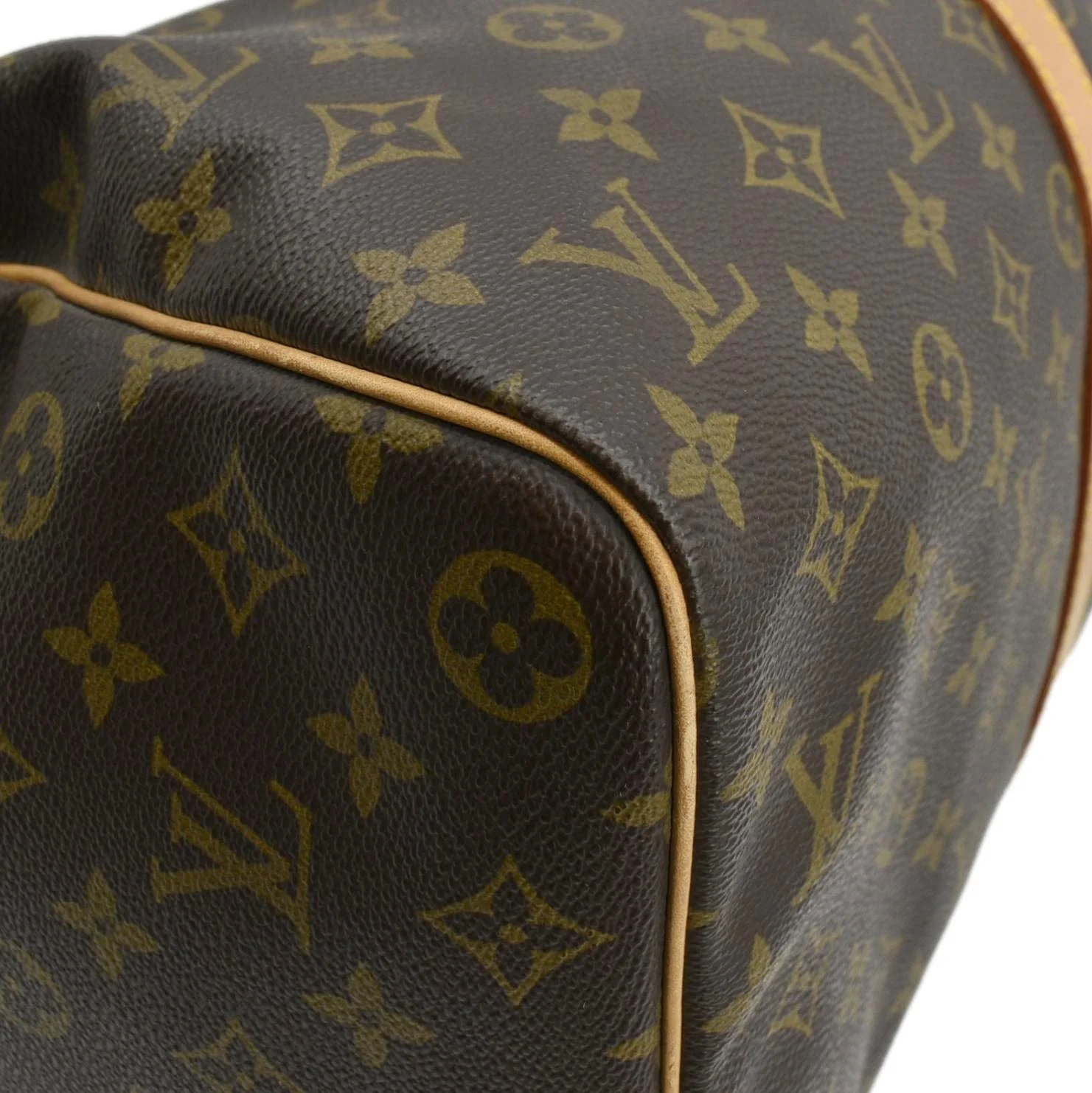 LOUIS VUITTON Keepall 45 Monogram Canvas Travel Bag Brown - Image 8