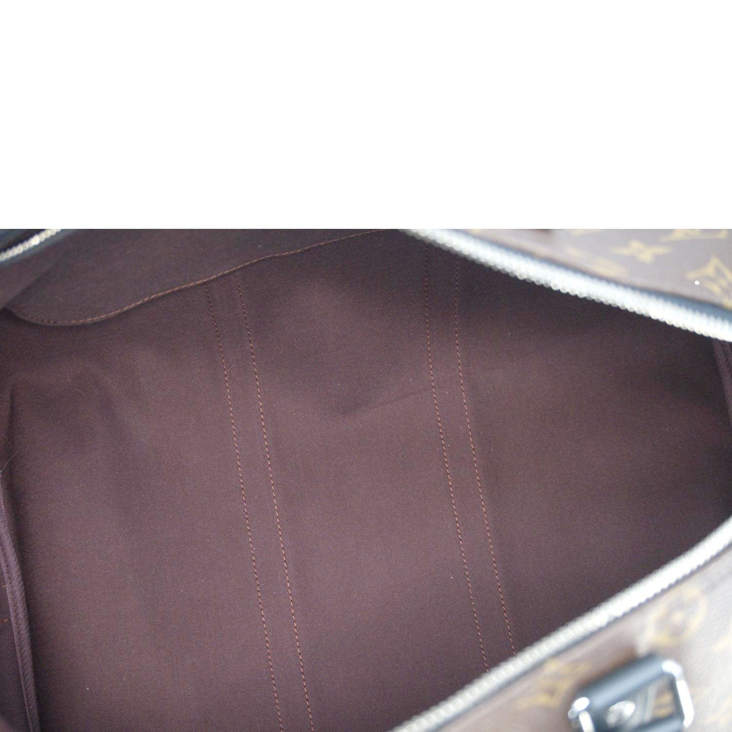 LOUIS VUITTON Keepall 45 Monogram Canvas Travel Bag Black - Image 11