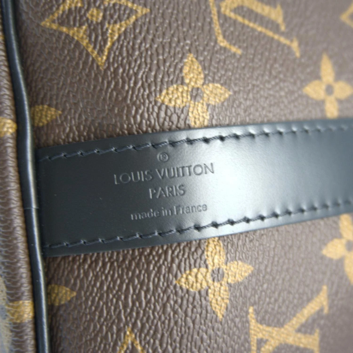 LOUIS VUITTON Keepall 45 Monogram Canvas Travel Bag Black - Image 12