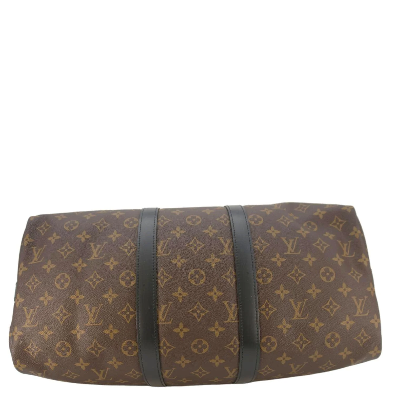 LOUIS VUITTON Keepall 45 Monogram Canvas Travel Bag Black - Image 5