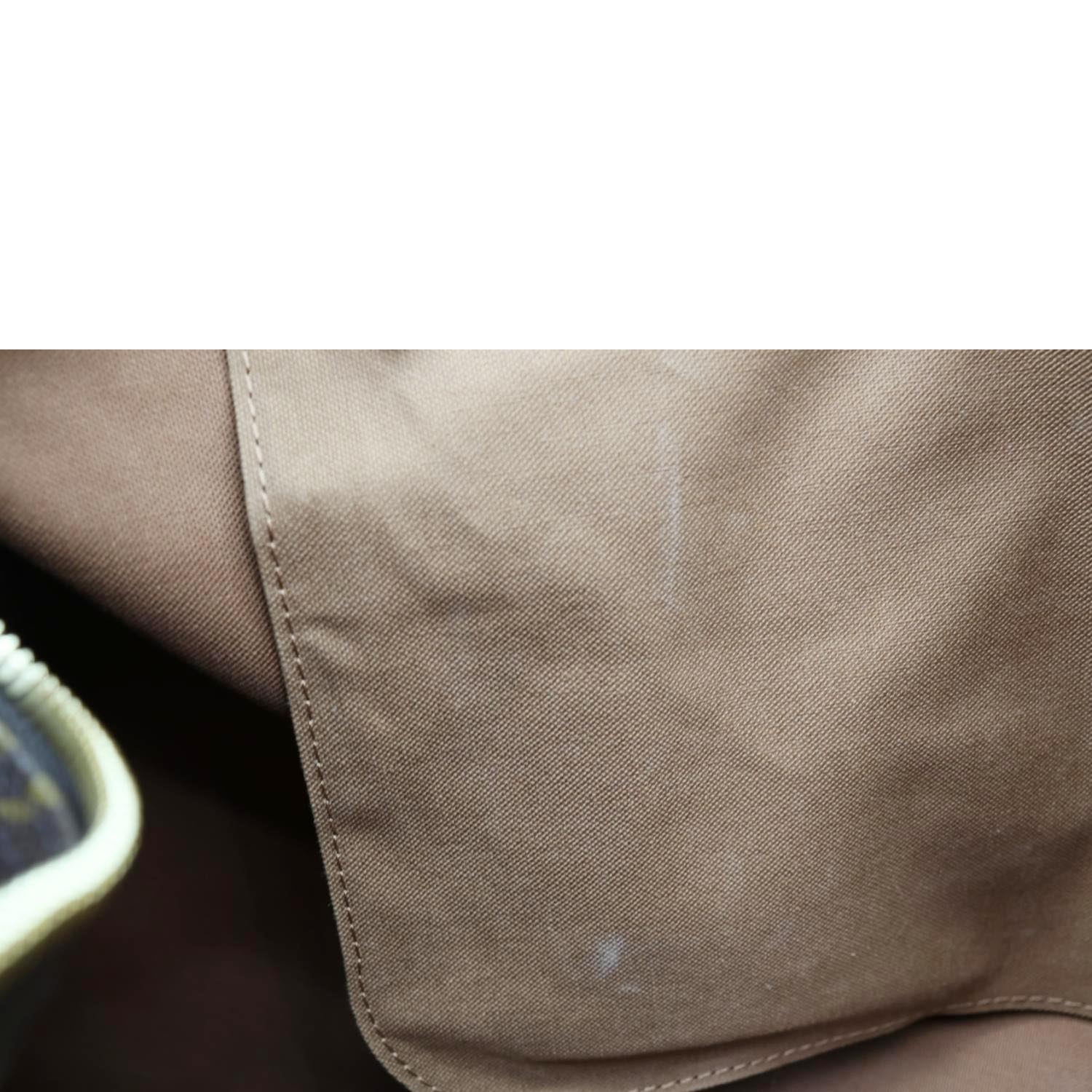 LOUIS VUITTON Keepall 50 Bandouliere Monogram Canvas Travel Bag Brown - Image 12