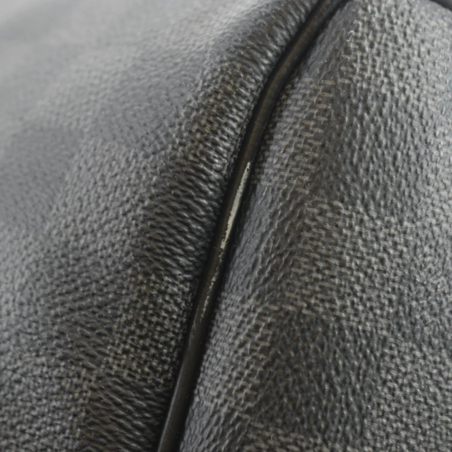 LOUIS VUITTON Keepall 55 Bandouliere Damier Graphite Travel Bag Black - Image 10