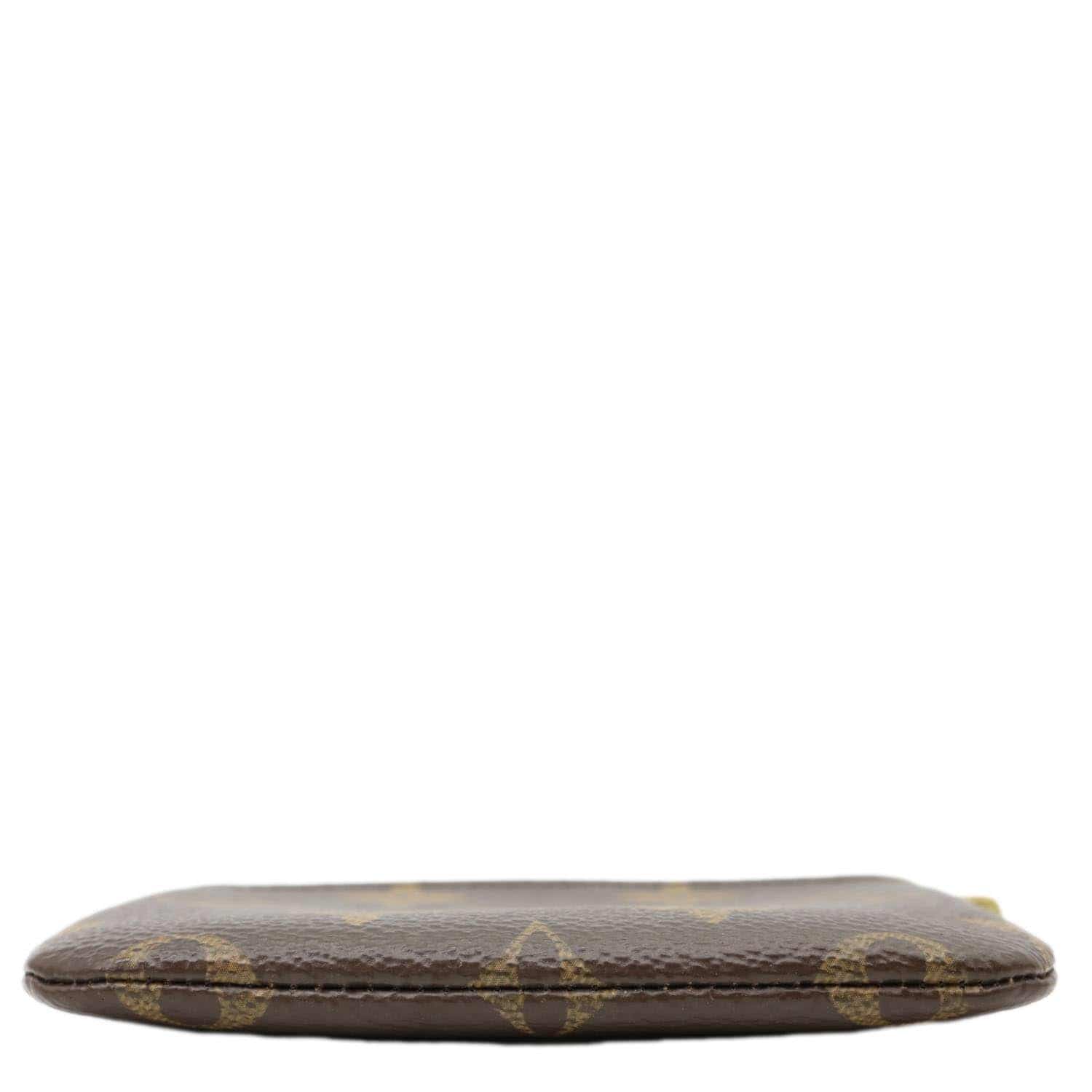 LOUIS VUITTON Key Cles Monogram Canvas Pouch Brown - Image 10