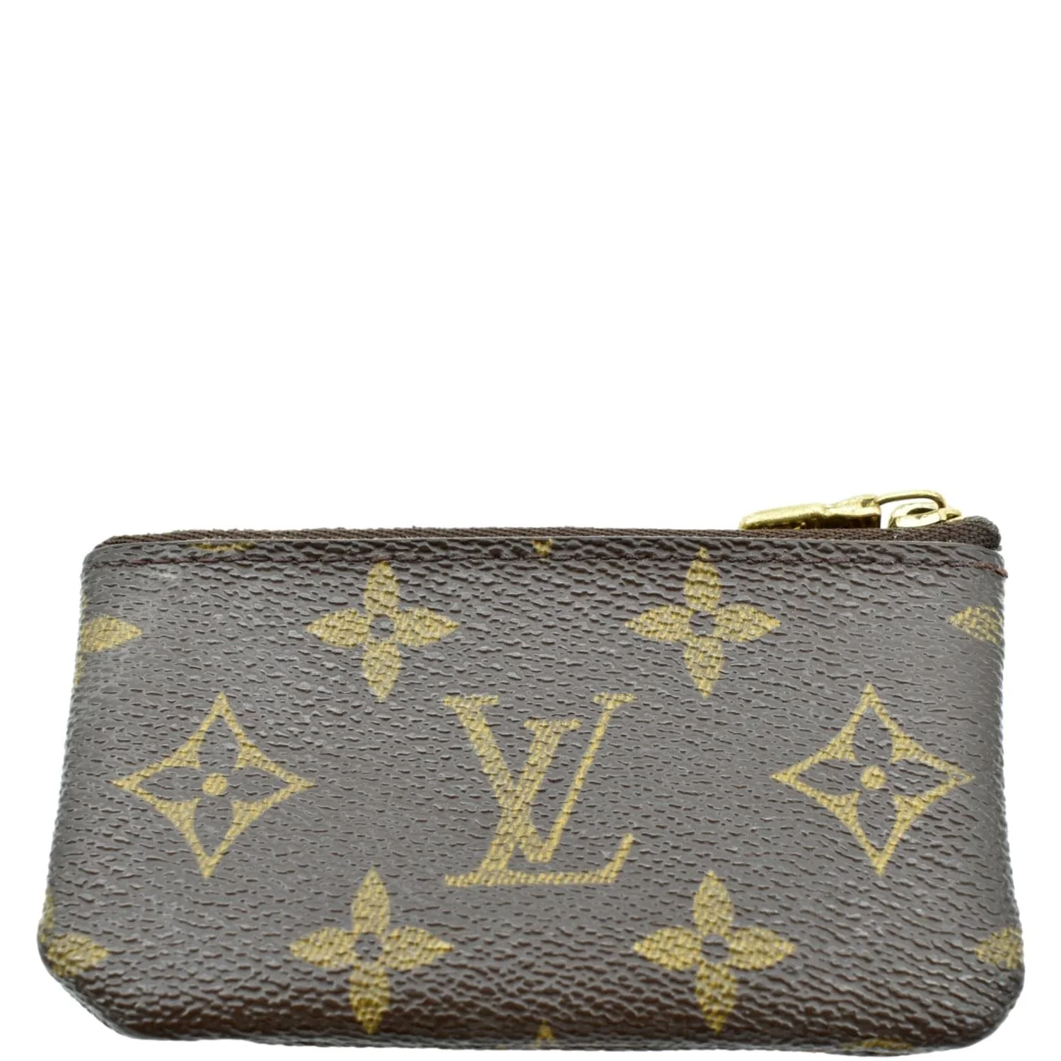 LOUIS VUITTON Key Coin Pouch Monogram Canvas Brown - Image 2