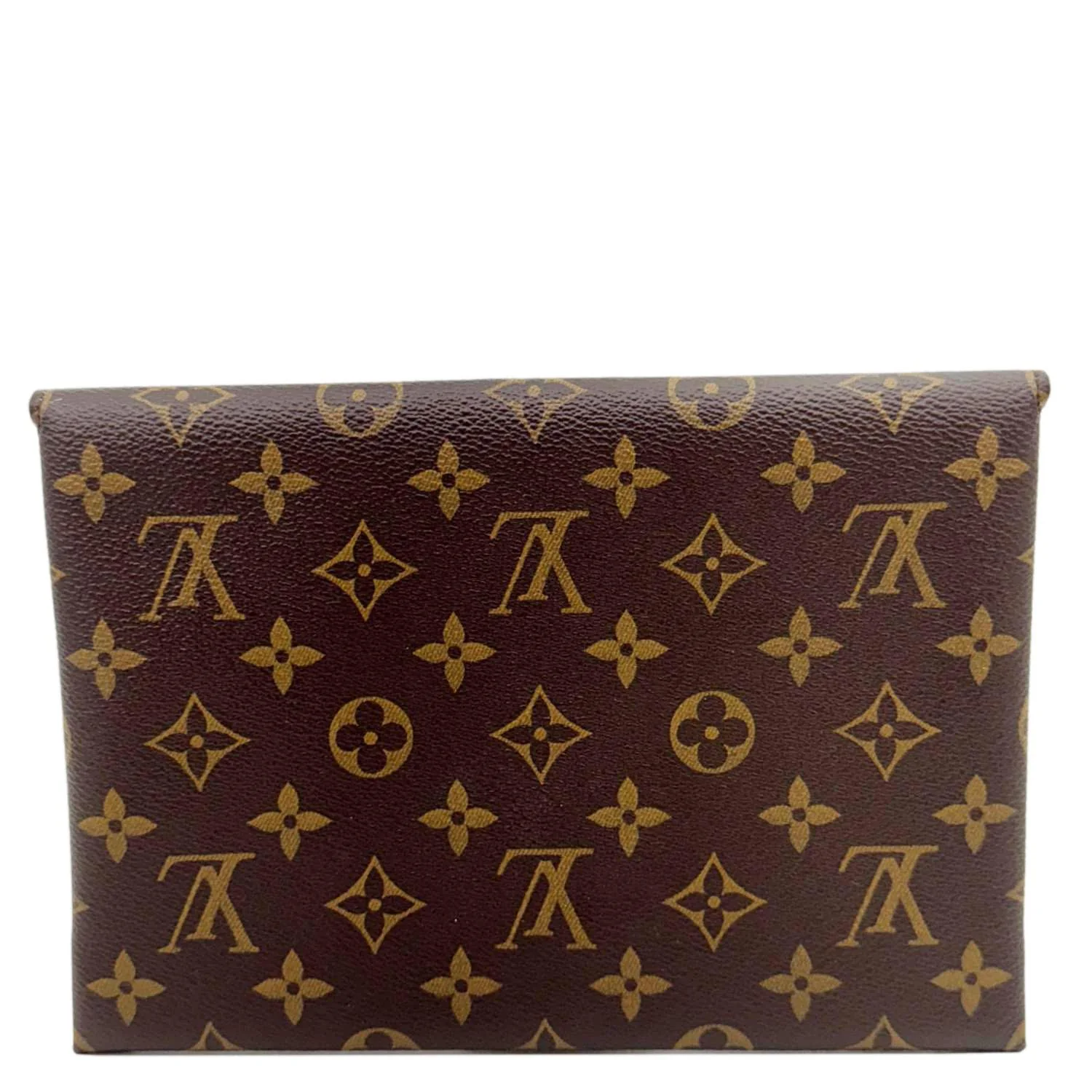 LOUIS VUITTON Kirigami Pochette Large Monogram Canvas Clutch Brown - Image 4