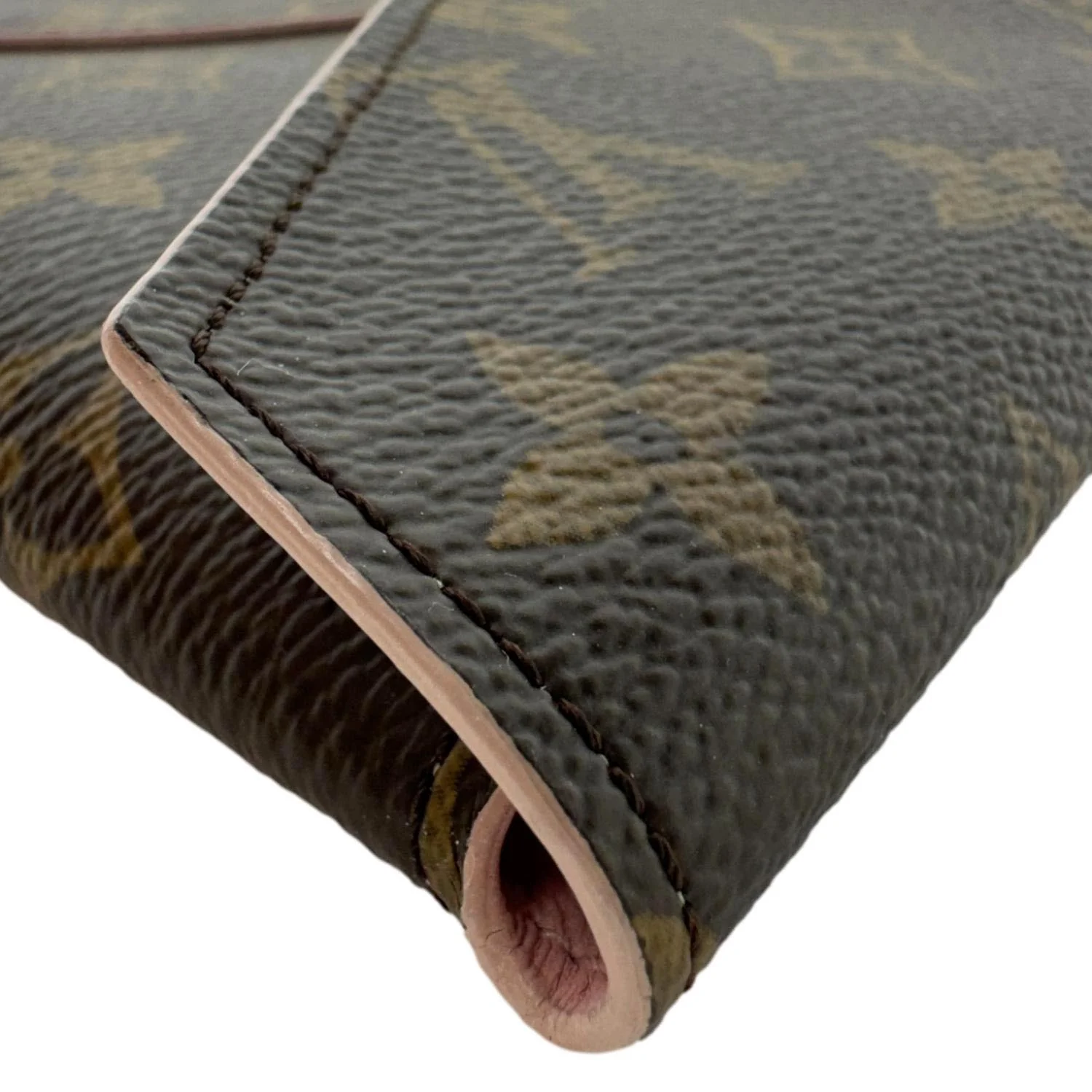 LOUIS VUITTON Kirigami Pochette Large Monogram Canvas Clutch Brown - Image 9