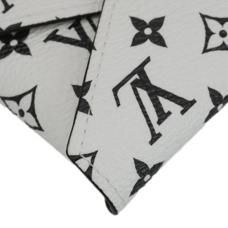 LOUIS VUITTON Kirigami Small Monogram Toile Canvas Pochette White - Image 8