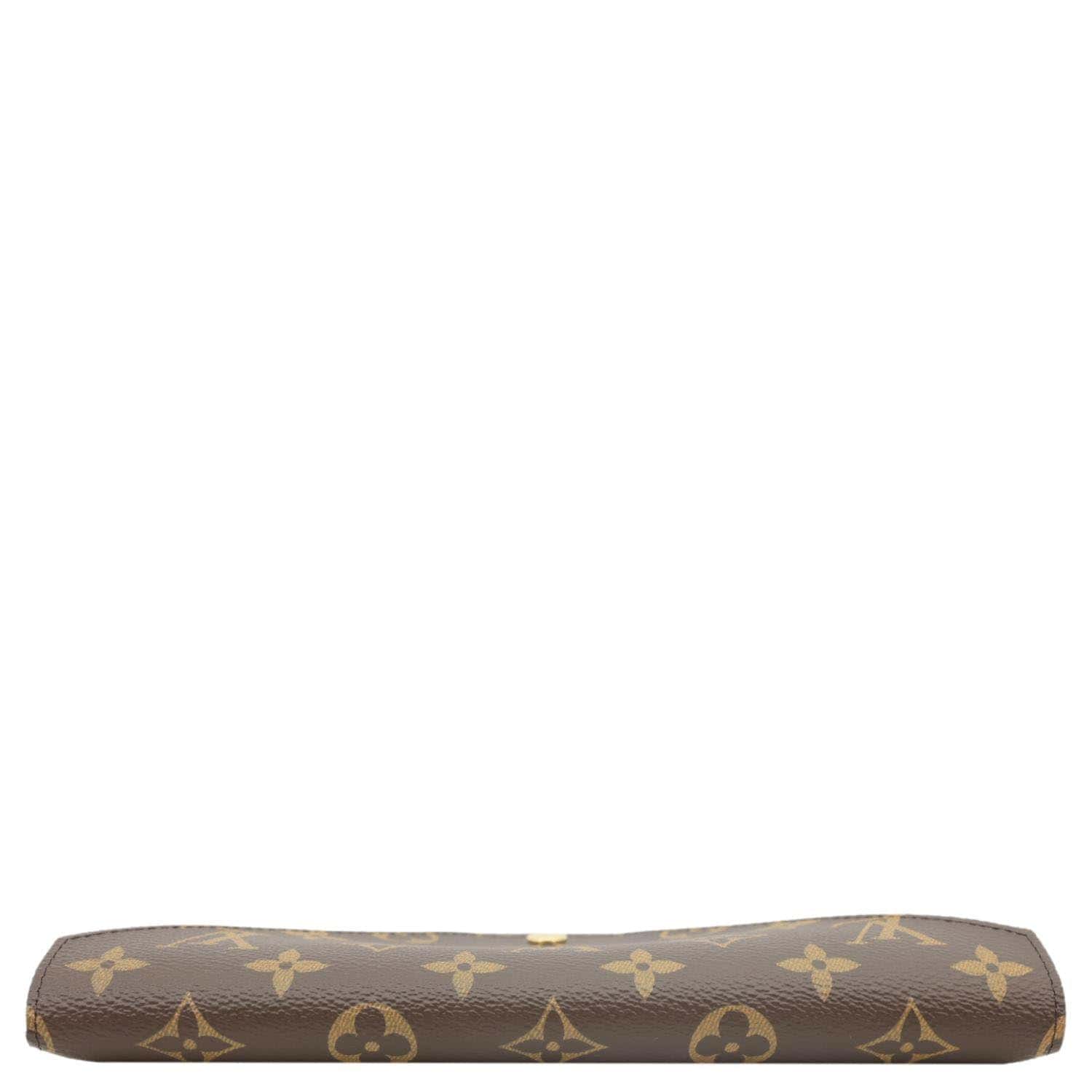 LOUIS VUITTON Kirigami Pochette Large Monogram Canvas Clutch Brown - Image 4