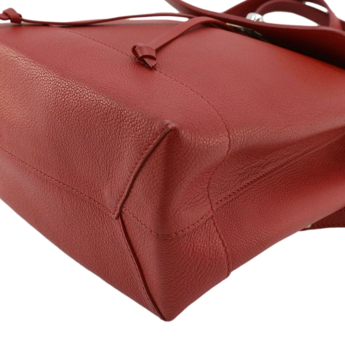 LOUIS VUITTON Lockme Leather Backpack Bag Poppy - Image 7
