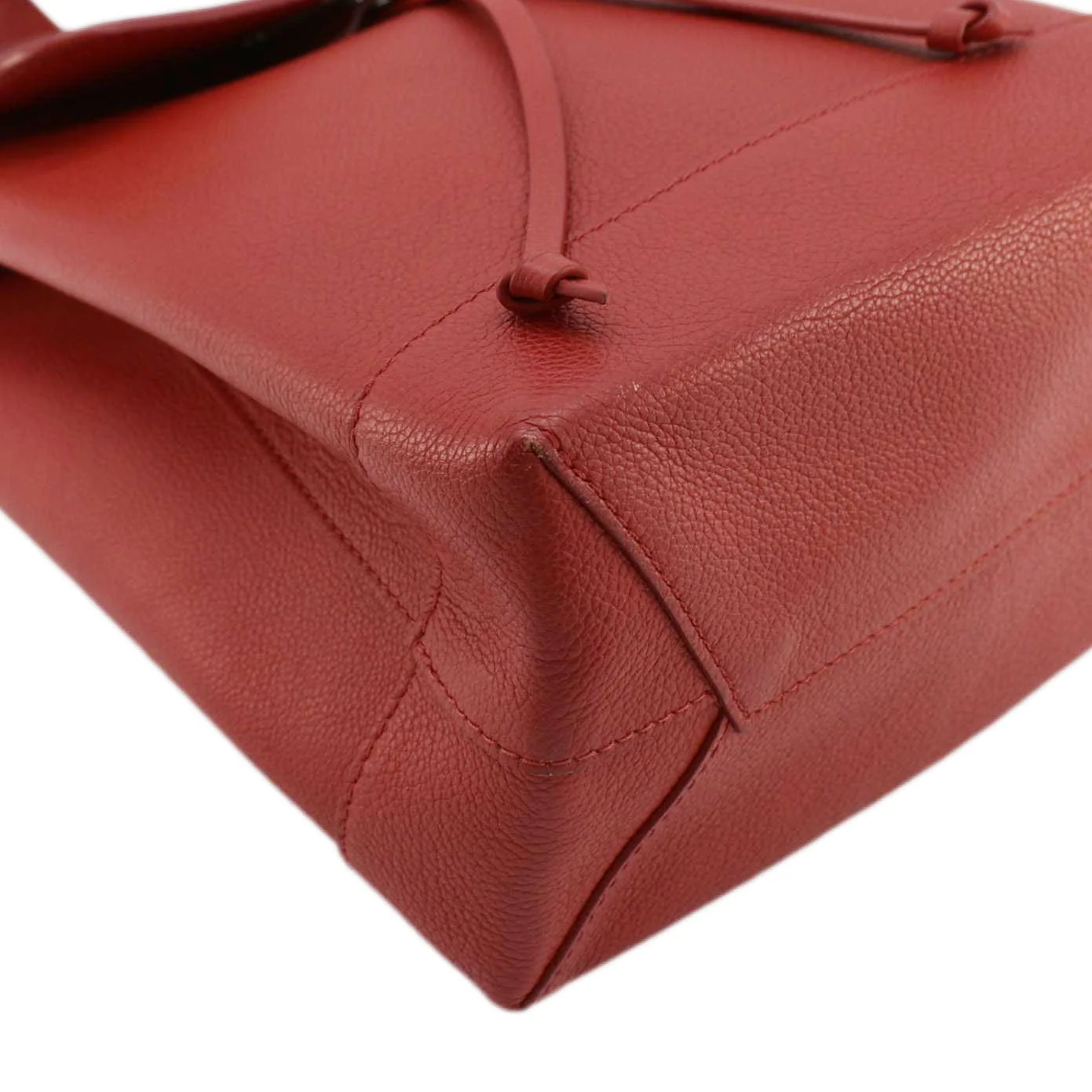 LOUIS VUITTON Lockme Leather Backpack Bag Poppy - Image 8