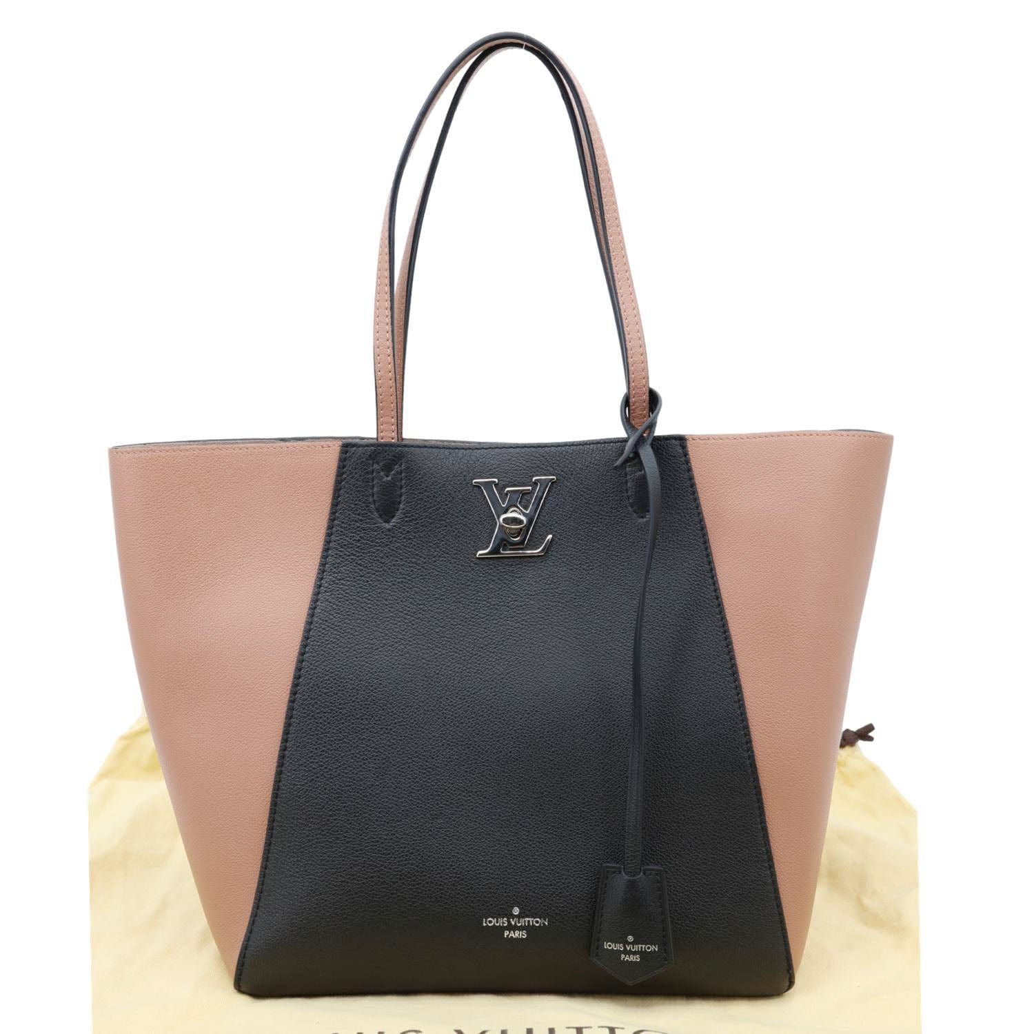 LOUIS VUITTON Lockme Cabas Leather Tote Bicolor - Image 3