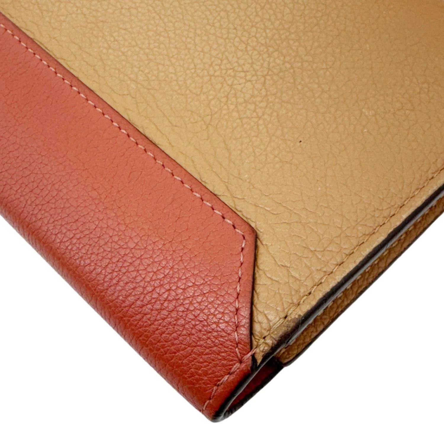 LOUIS VUITTON Lockme II Calfskin Leather Wallet Pink - Image 7