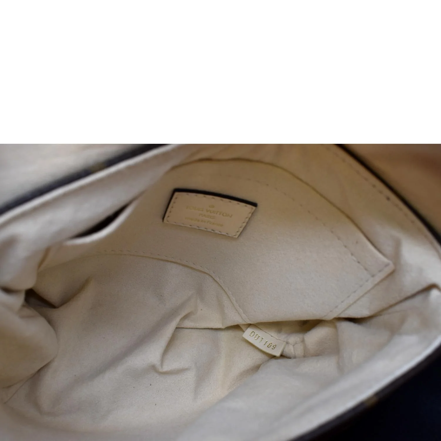 LOUIS VUITTON Locky BB Monogram Canvas Satchel Bag Neutral - Image 9