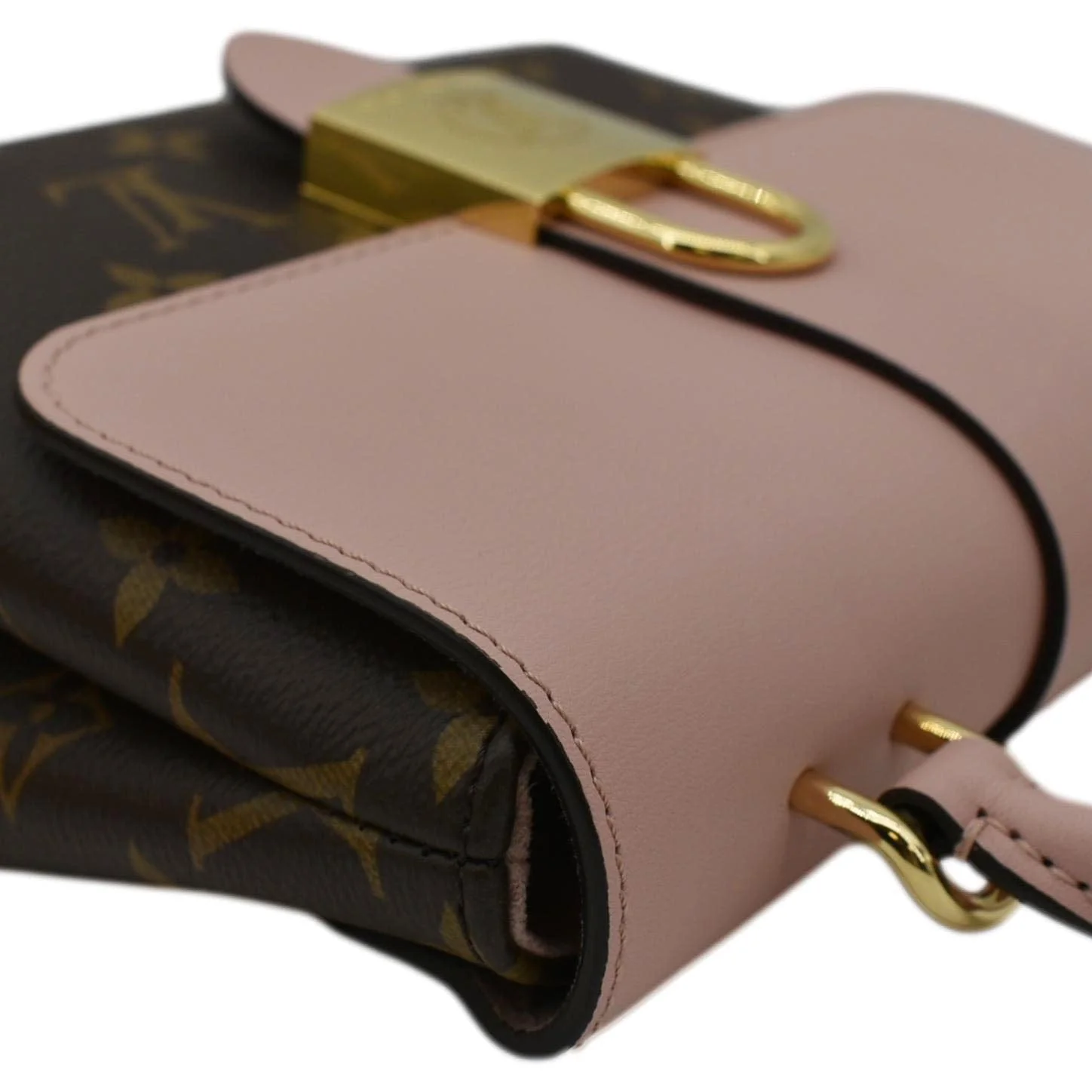 LOUIS VUITTON Locky BB Monogram Canvas Crossbody Bag Rose Poudré - Image 7