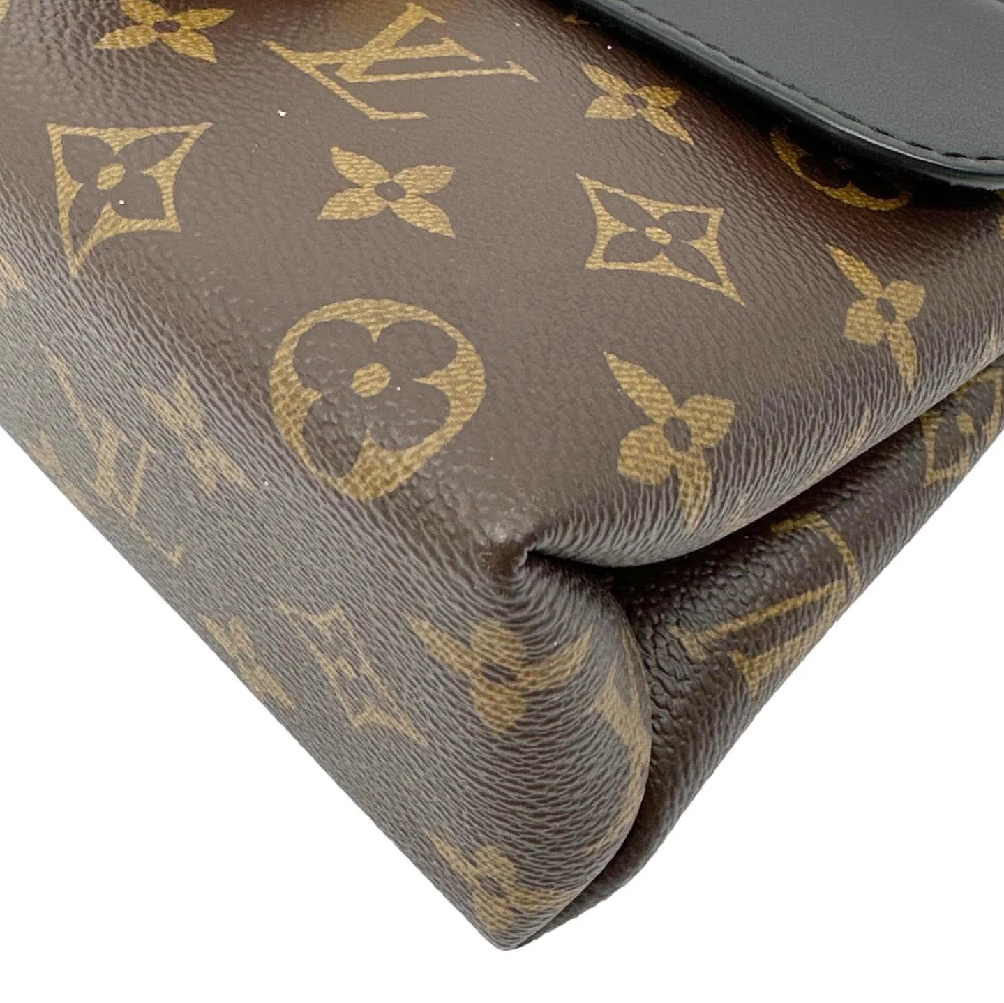 LOUIS VUITTON Locky BB Monogram Canvas Satchel Bag Brown - Image 7